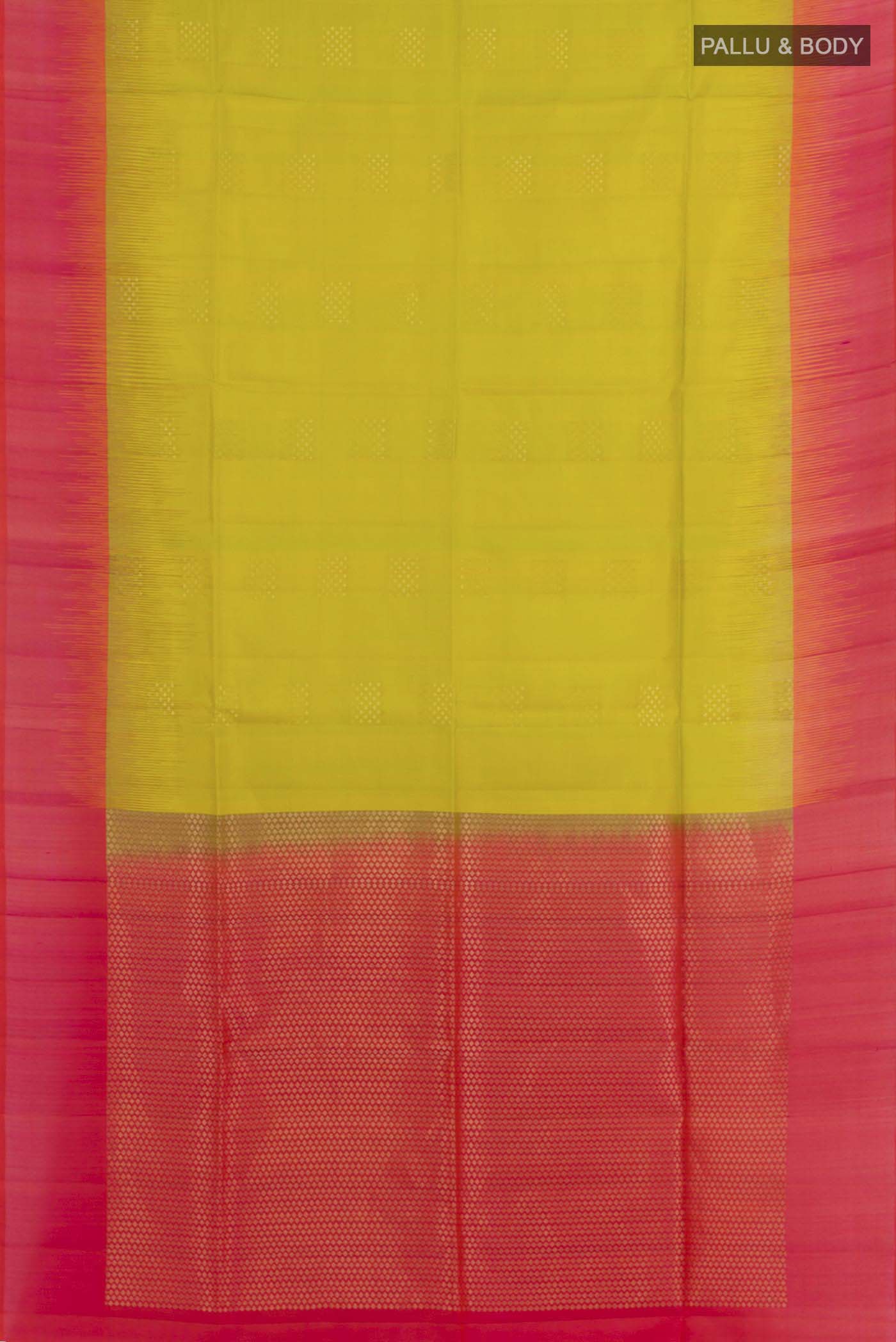 Green Soft Silk Saree - Image 3