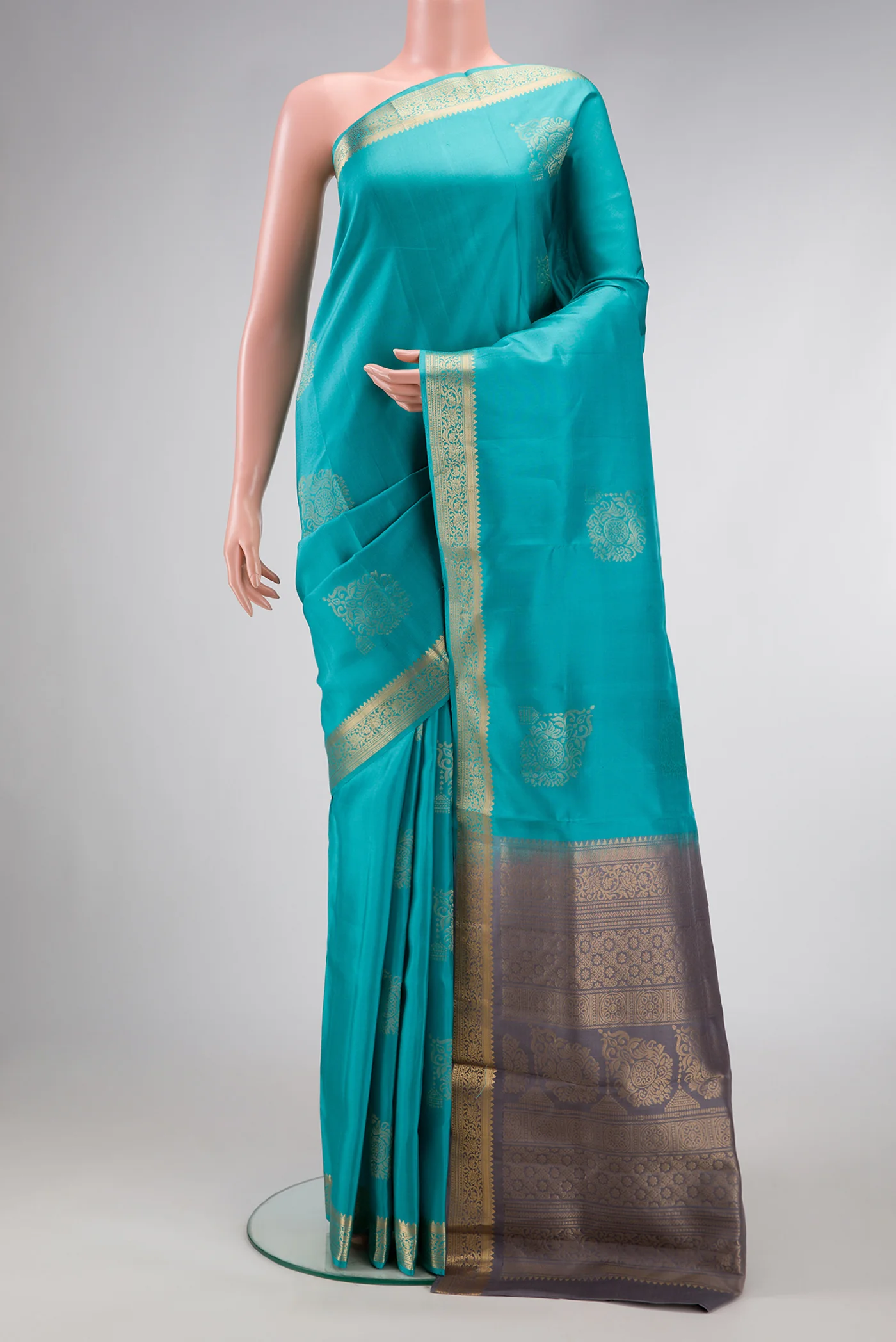 Light Blue Soft Silk Saree