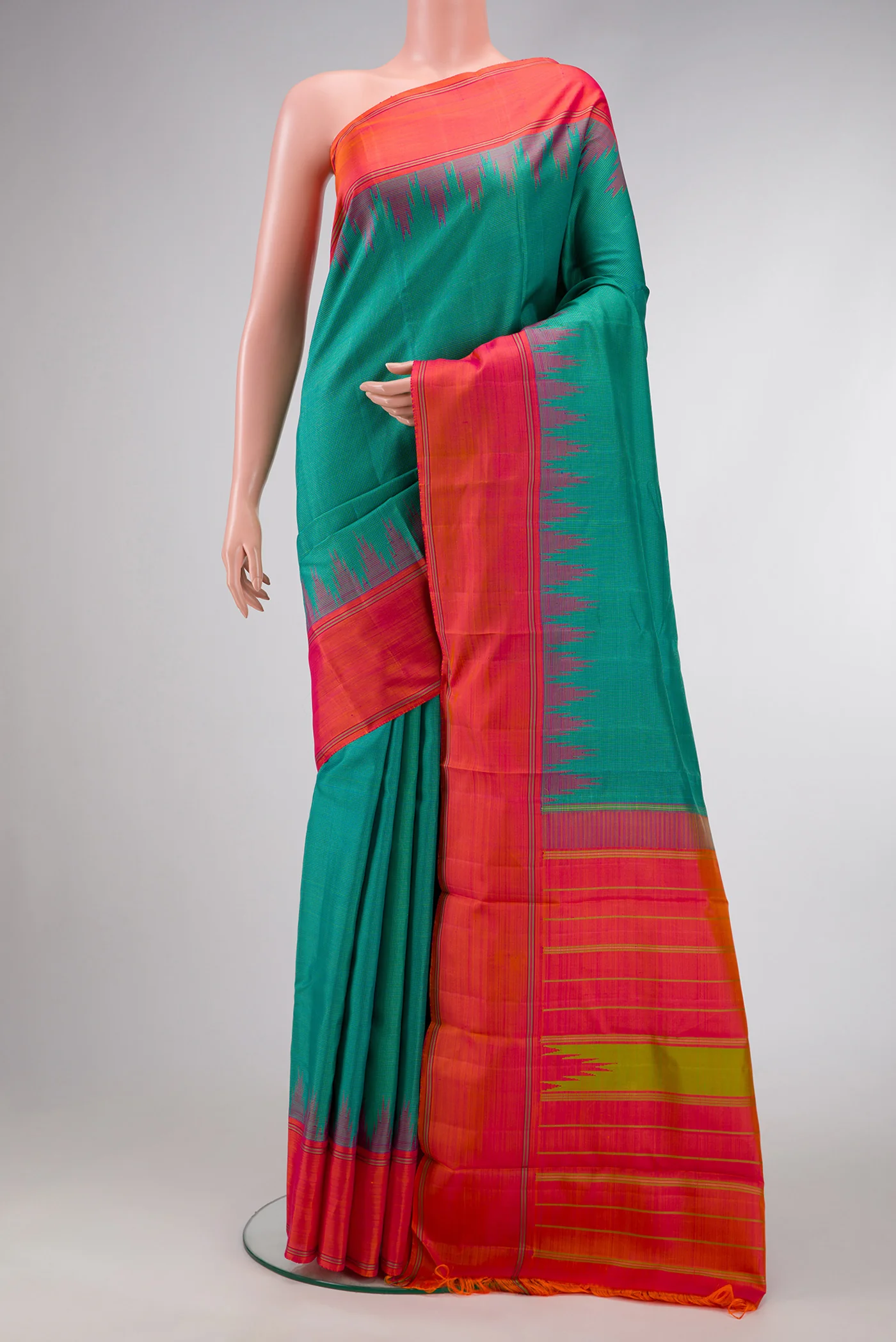 Blue Kanjivaram Silk Saree