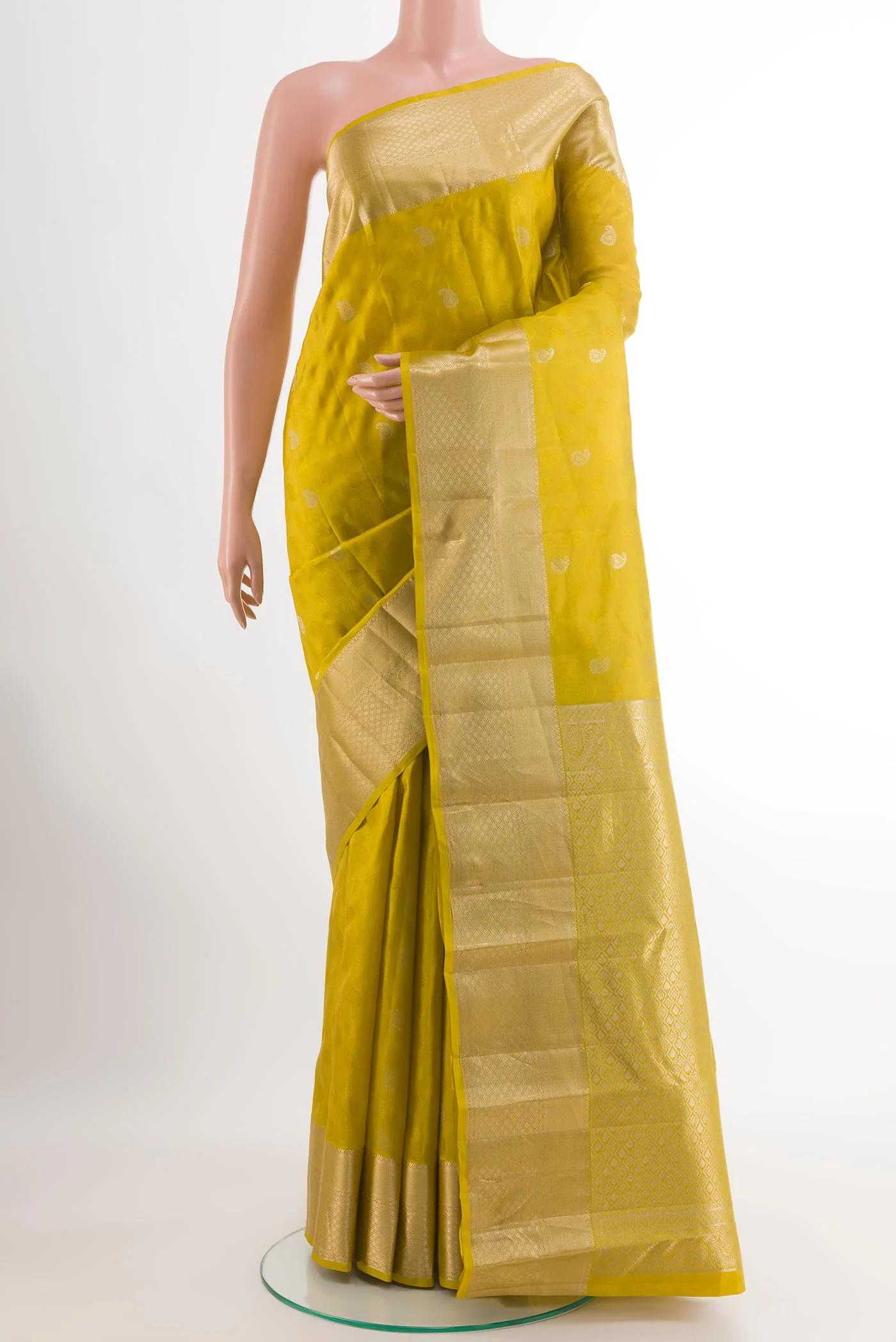 Green Kanchipuram Silk Saree