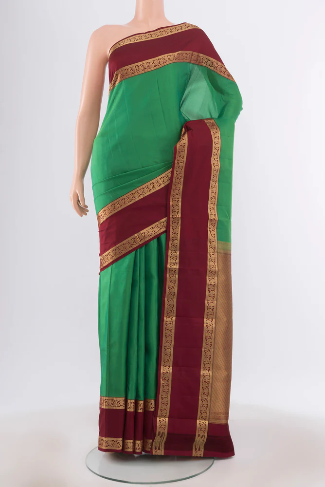 Green Kanchipuram Silk Saree
