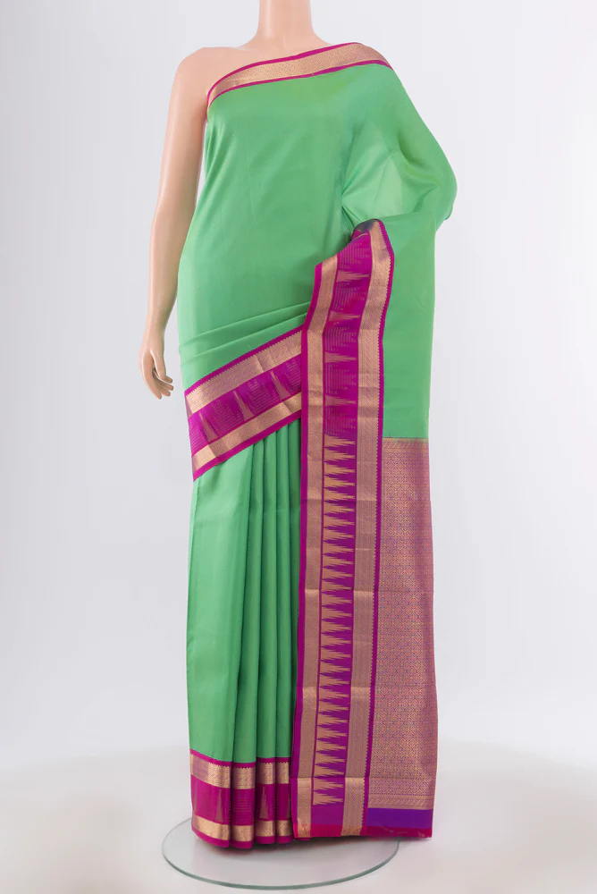 Green Kanjivaram Silk Saree