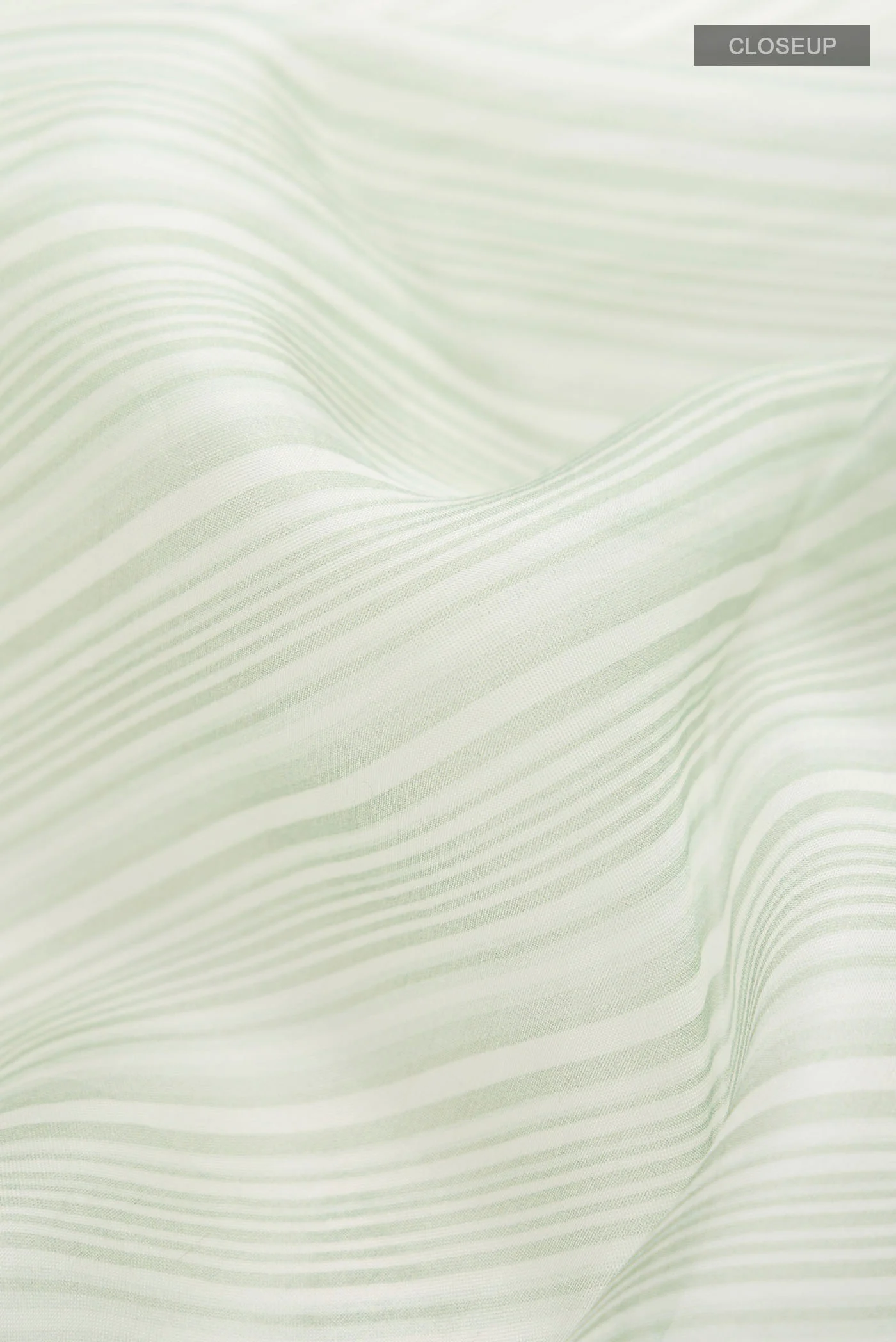 Light Green Organza Silk Saree - Image 2