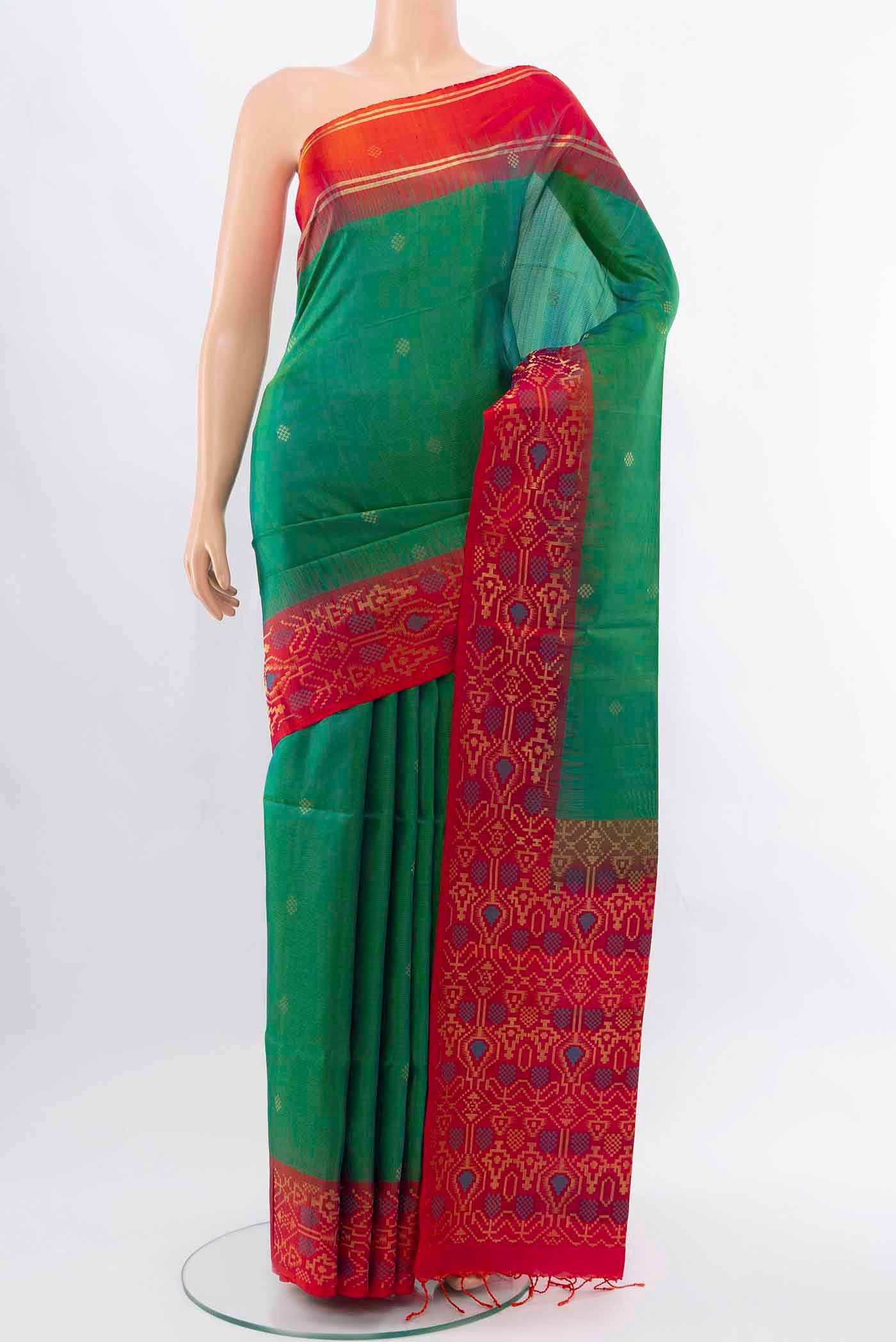 Light Green Soft Silk Saree