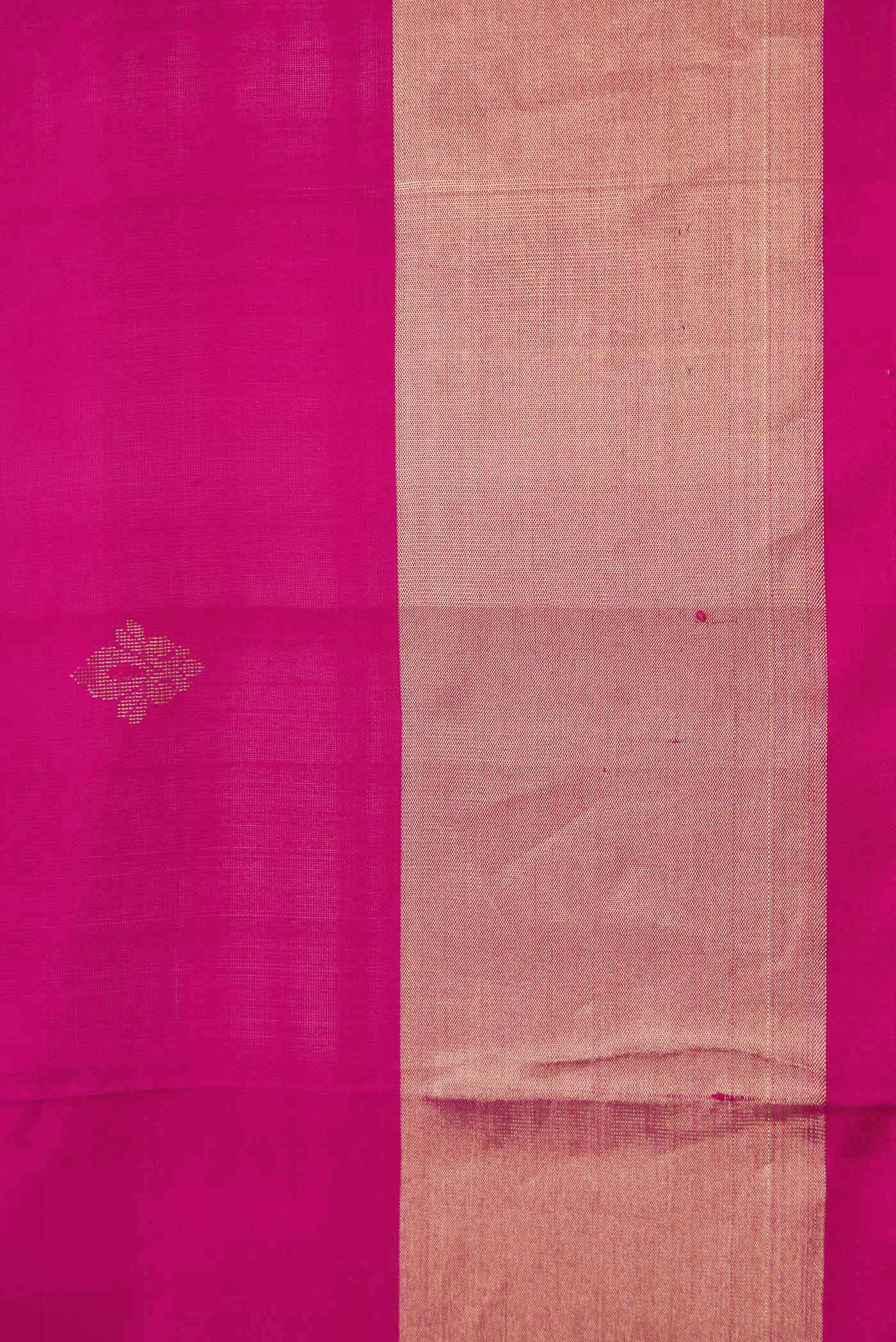 Light Magenta Dual Tone Soft Silk Saree - Image 3