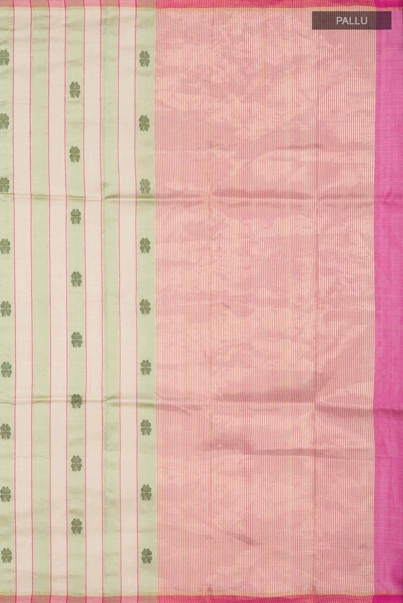Luck 'n Love-Multi Bhagalpuri Tussar Silk Saree - Image 5