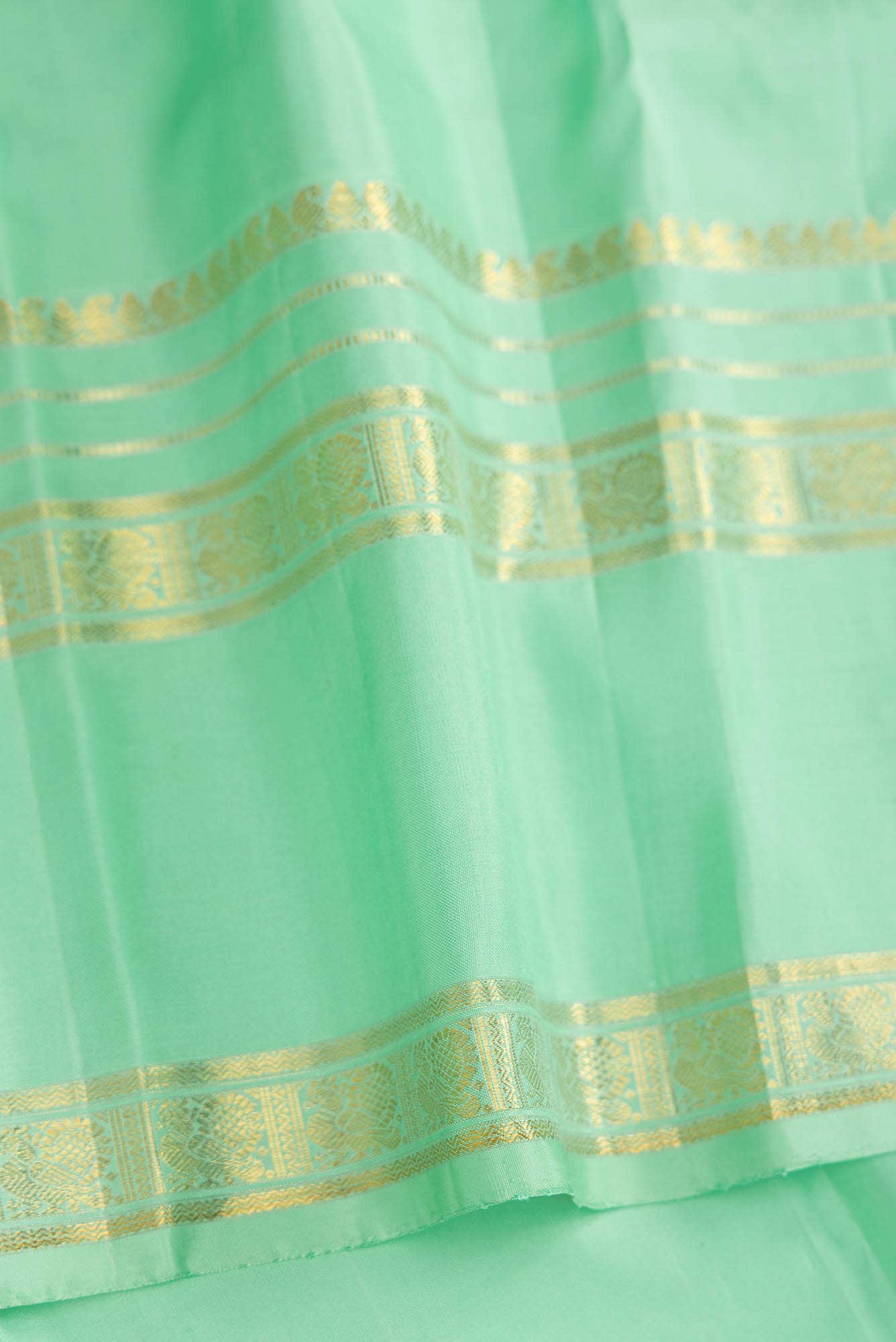 Purple Kanchipuram Silk Saree - Image 6