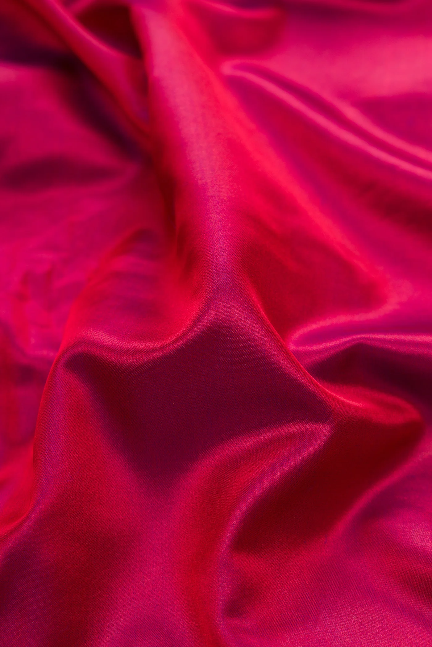 Magenta Dual Tone Blended Banarasi Silk Saree - Image 2