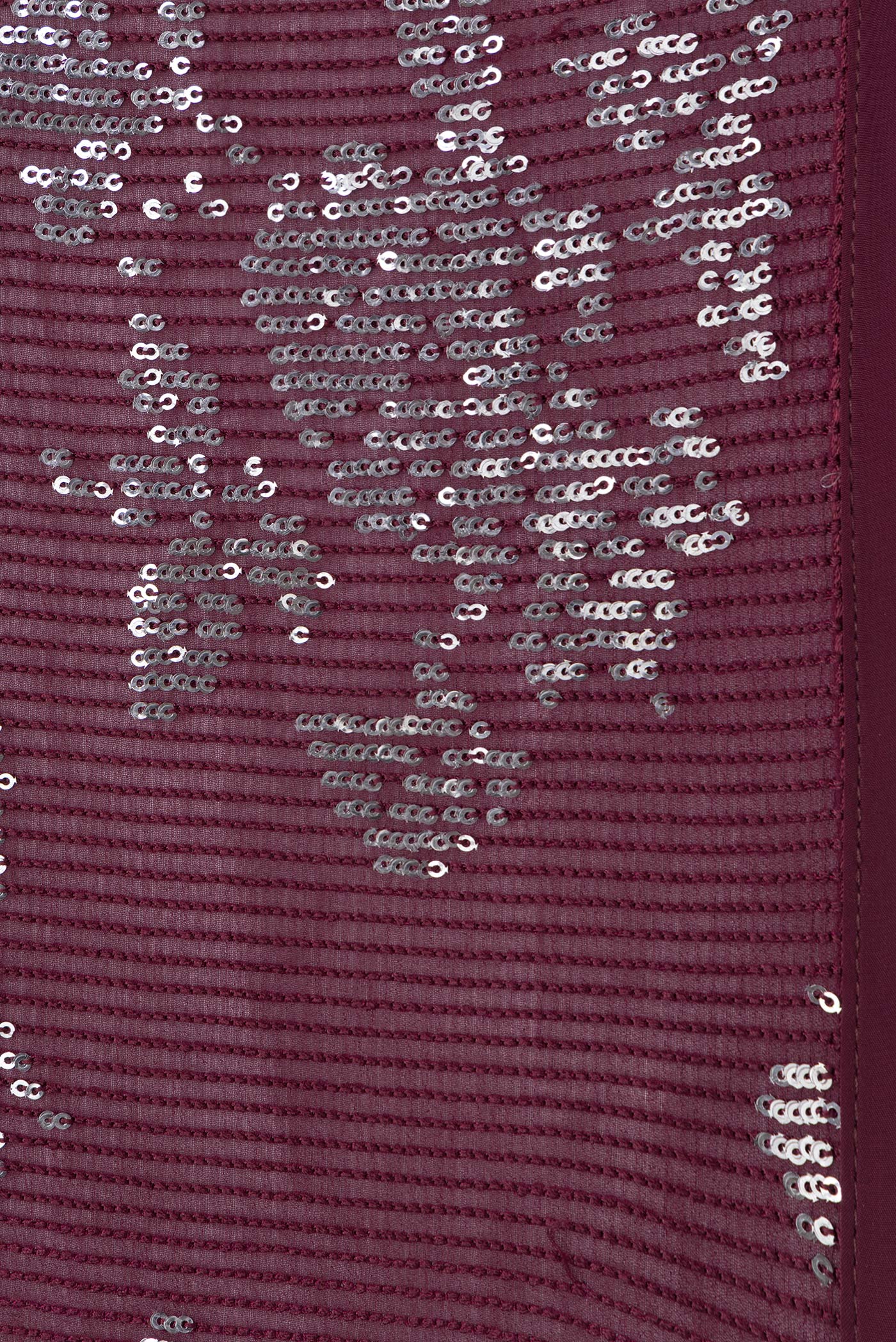 Coffee Brown Georgette Saree - Image 3