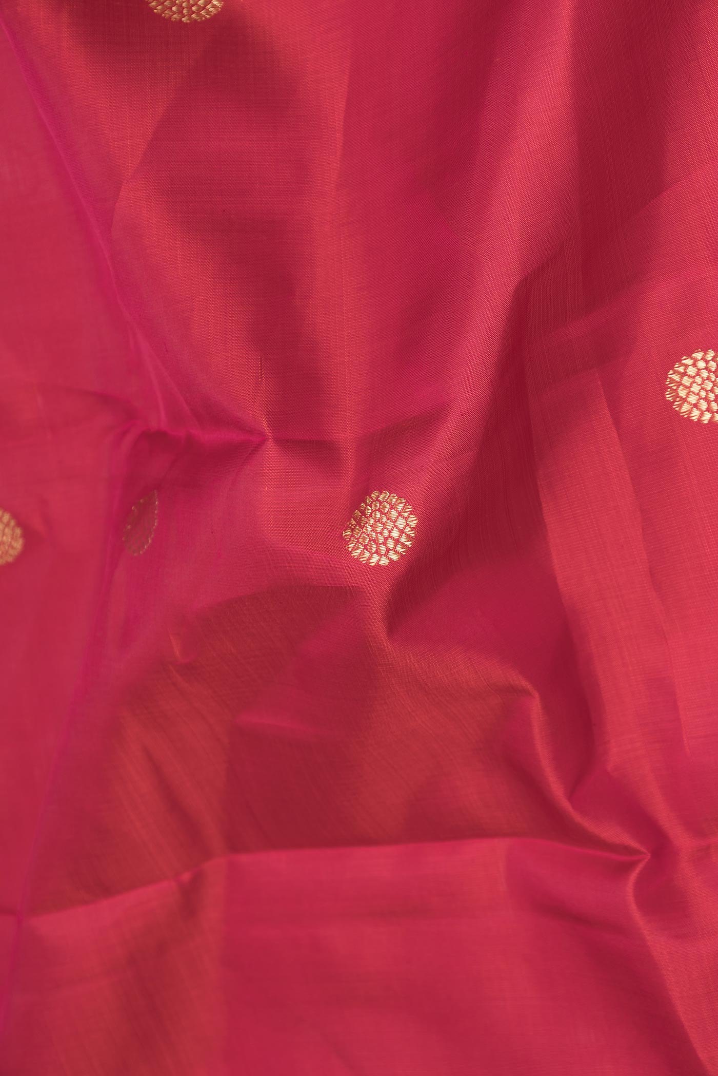 Maroon Dual Tone Kanjivaram Saree - Image 2