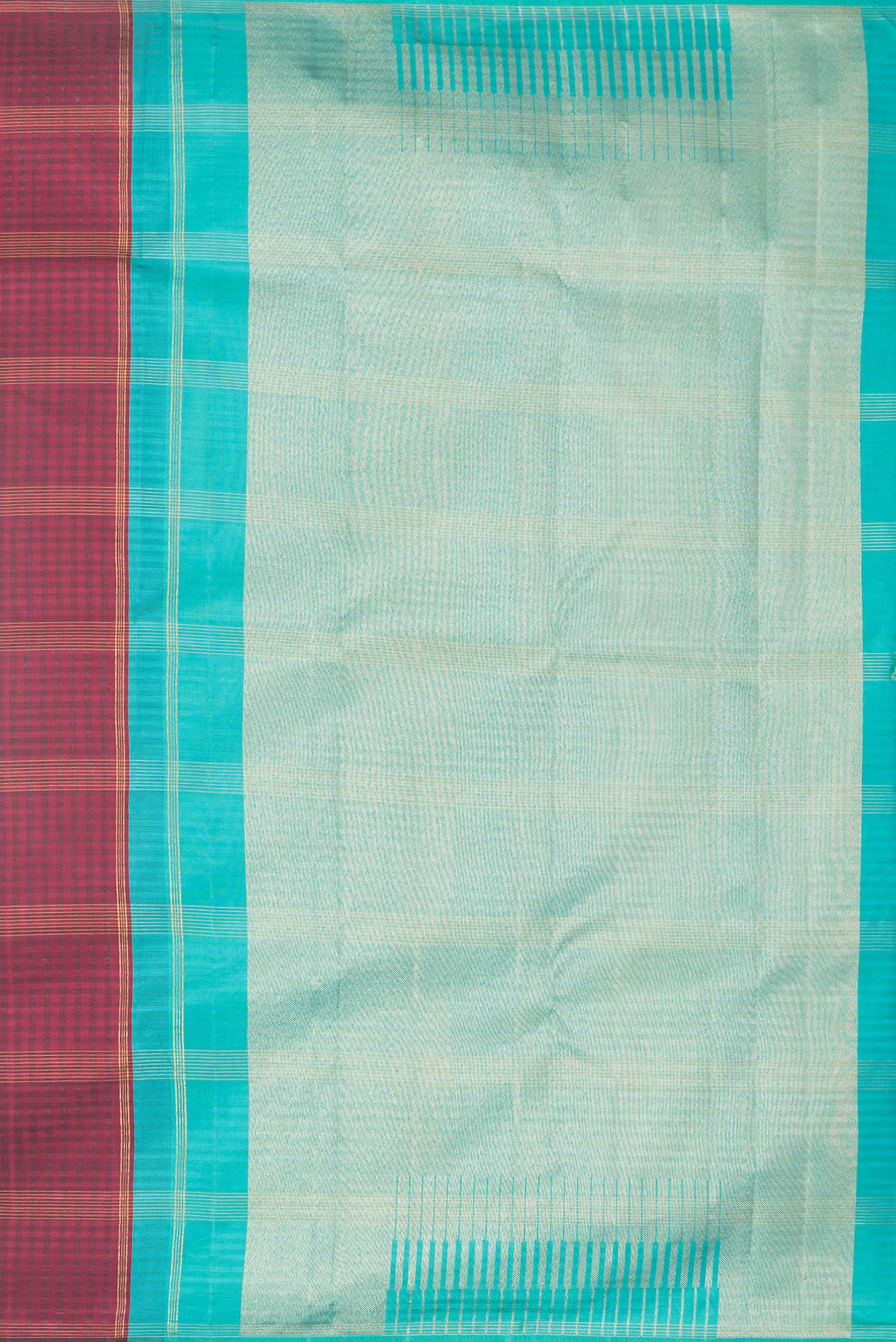 Maroon Dual Tone Kanchipuram Saree - Image 7