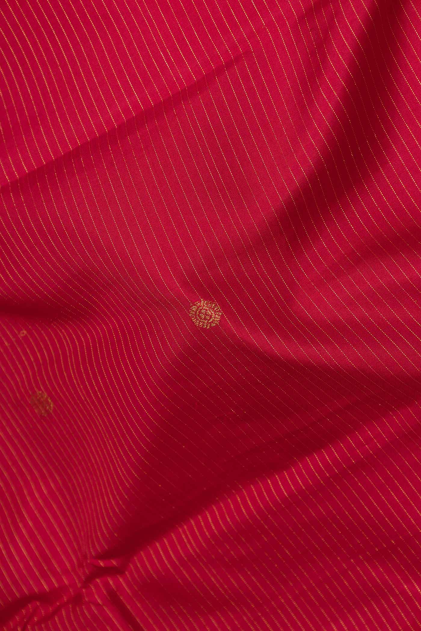 Maroon Dual Tone Kanjivaram Silk Saree - Image 2