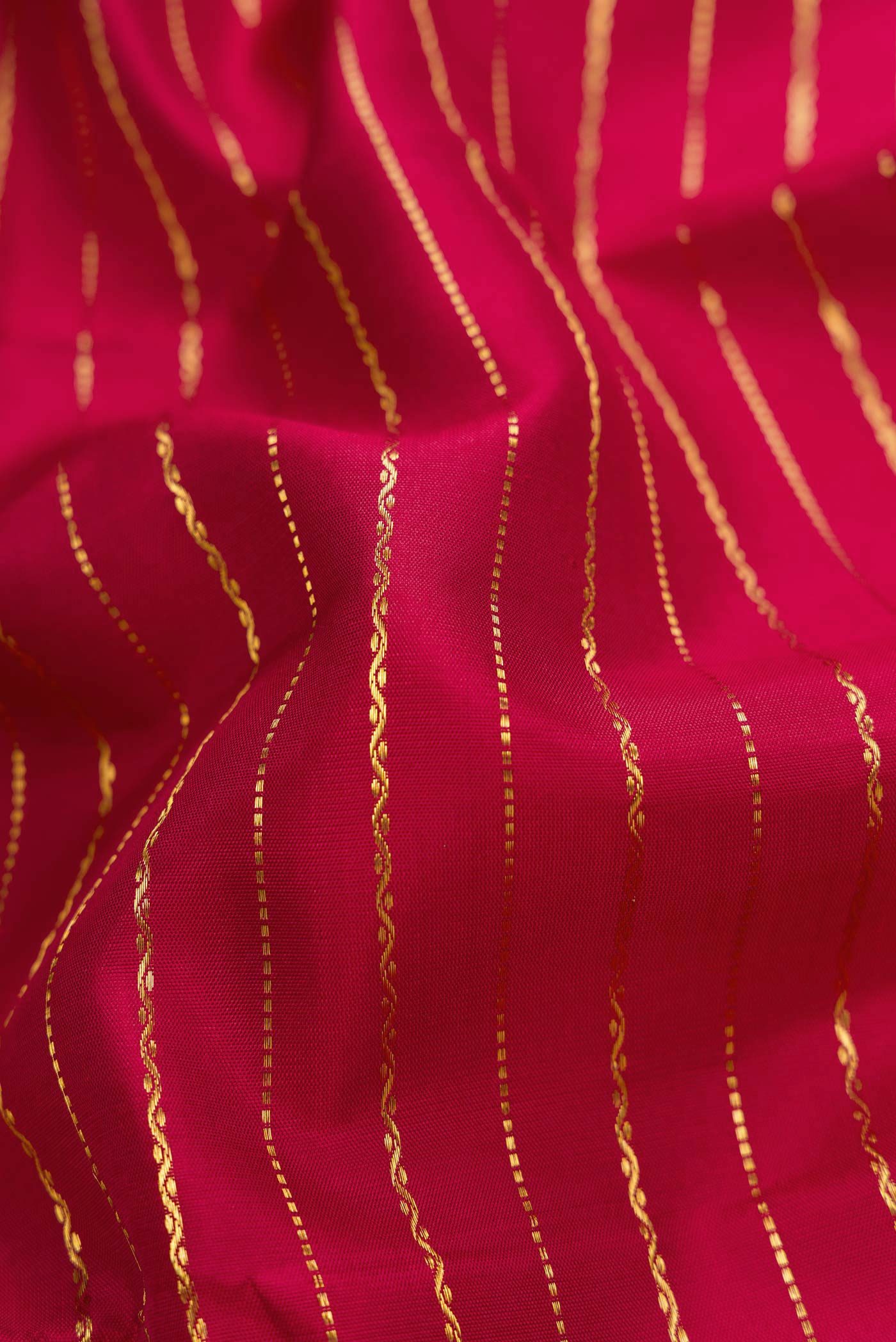 Maroon Dual Tone Kanchipuram Silk Saree - Image 2