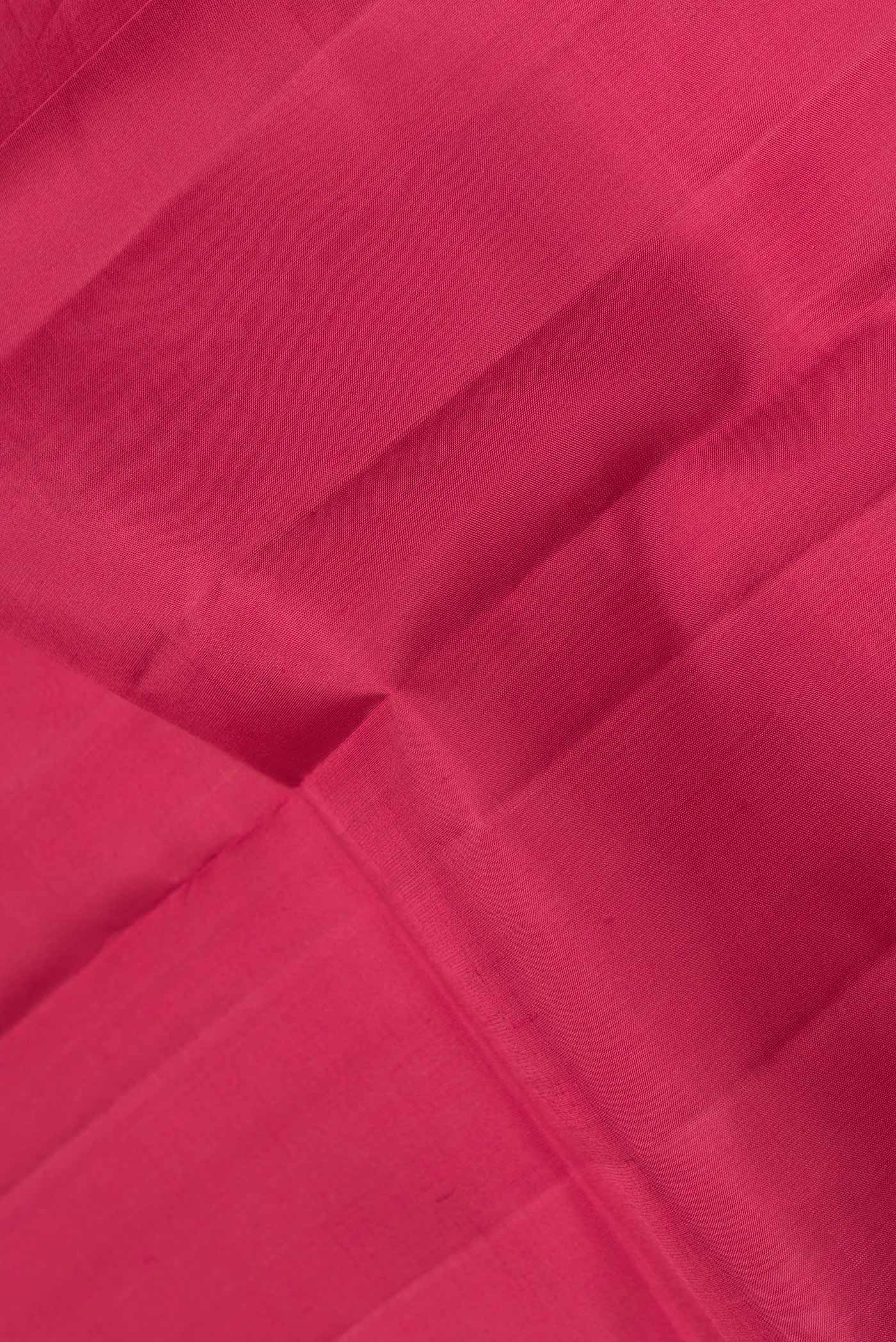 Maroon Dual Tone Kanjivaram Saree - Image 2