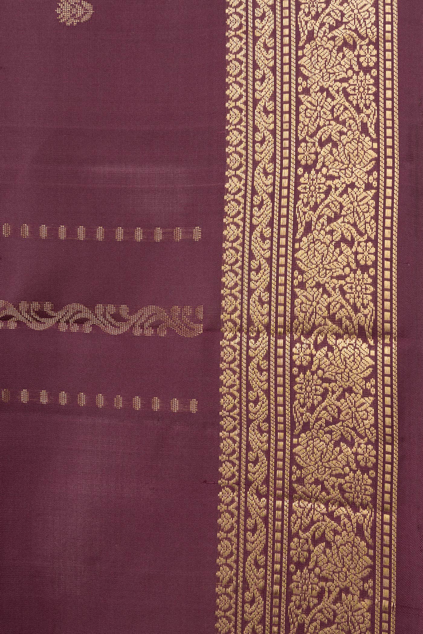 Coffee Brown Soft Silk Saree - Image 3