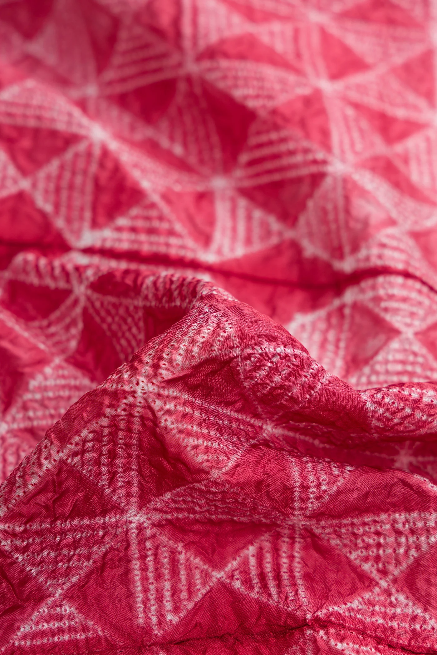 Maroon Tussar Silk Saree - Image 2