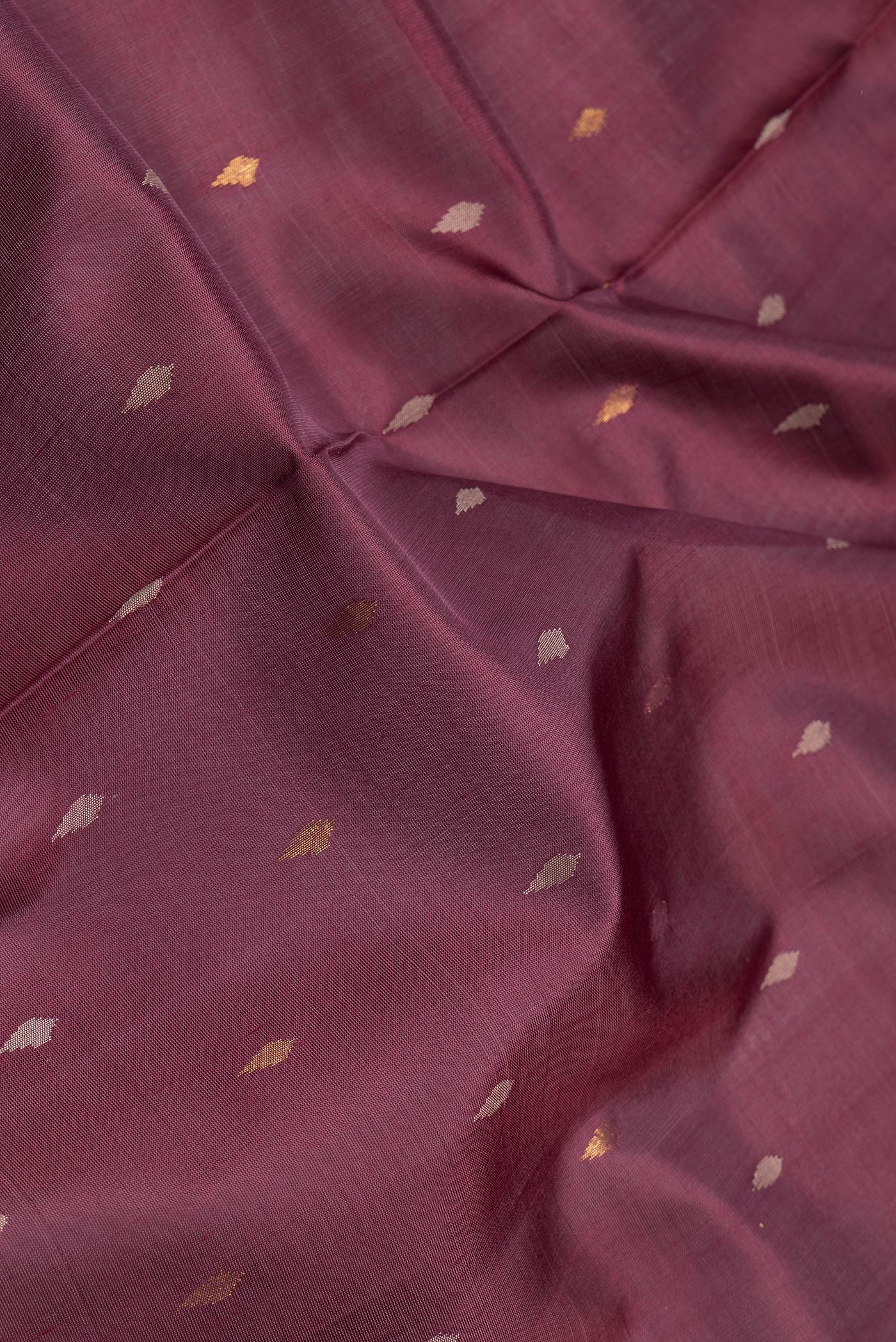 Coffee Brown Uppada Silk Saree - Image 2