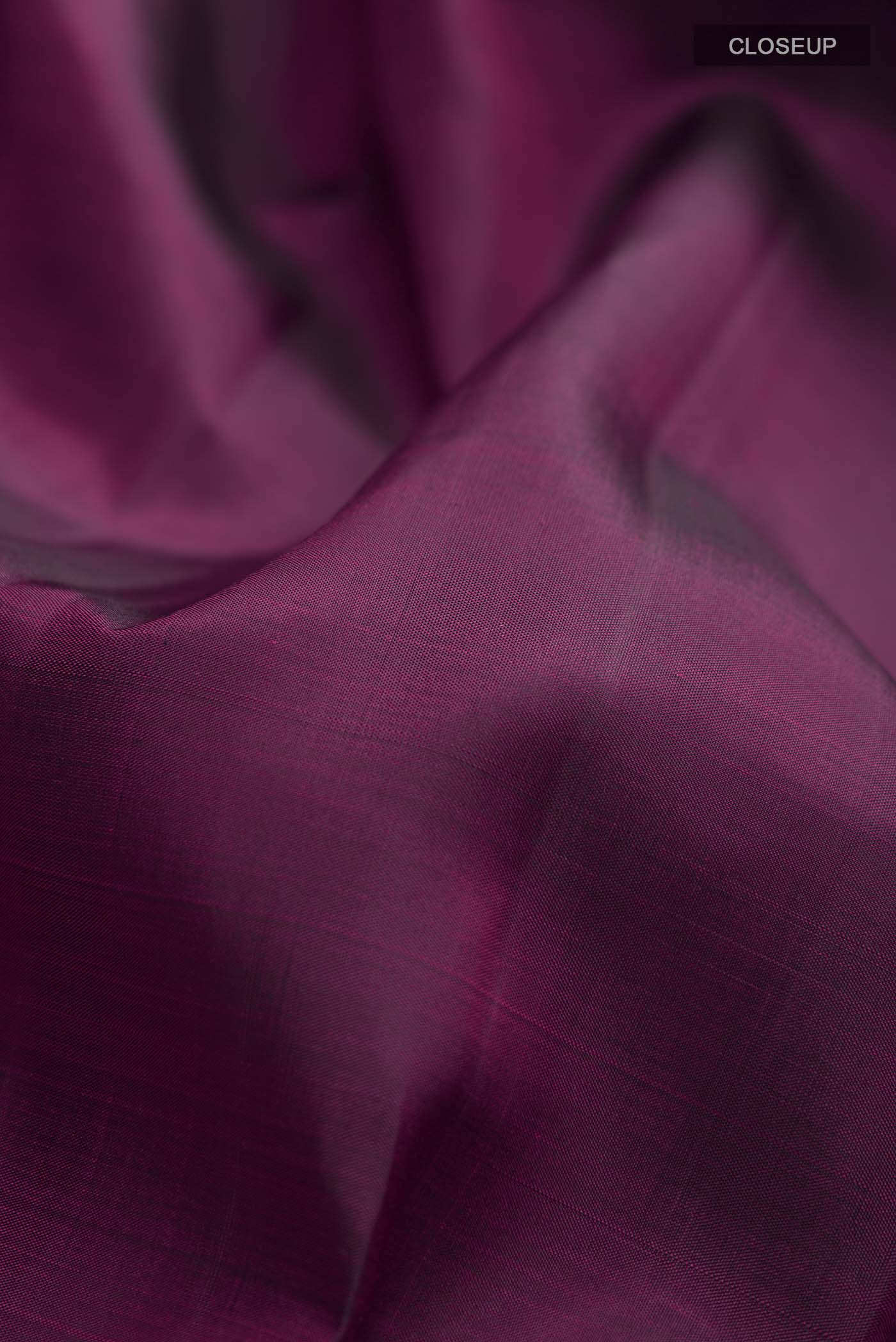 Purple Kanjivaram Silk Saree - Image 2