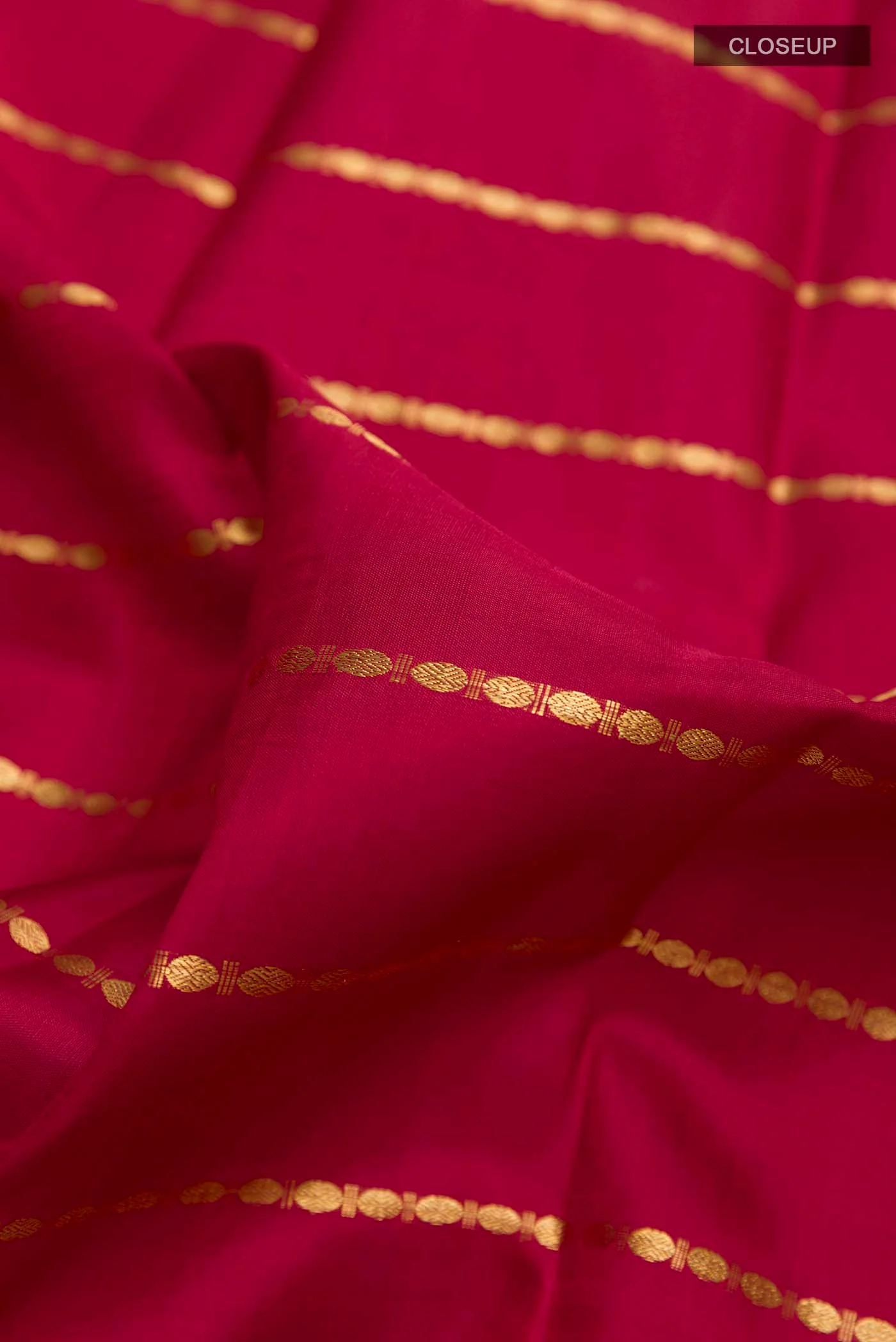 Maroon Kanchipuram Silk Saree - Image 2