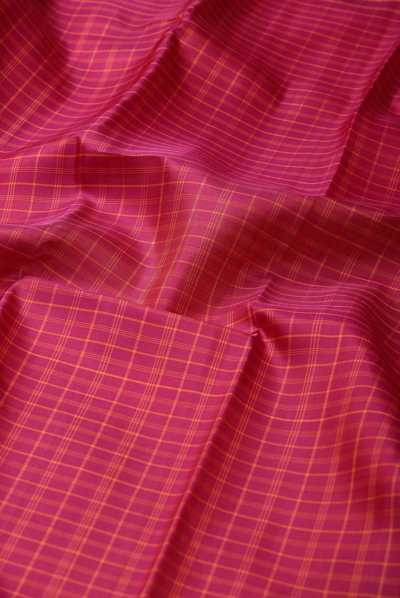 Maroon Kanchipuram Silk Saree - Image 2