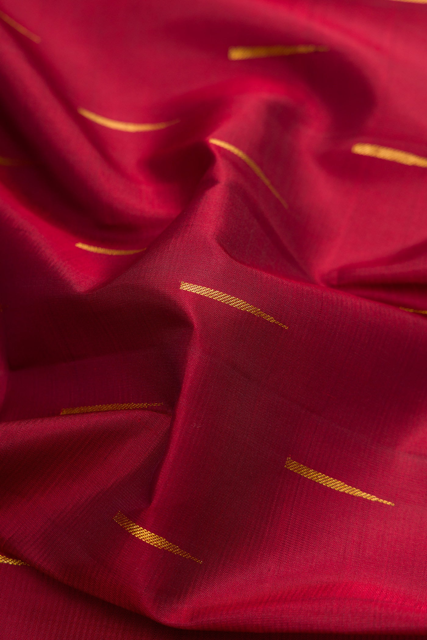 Maroon Kanchipuram Silk Saree - Image 2