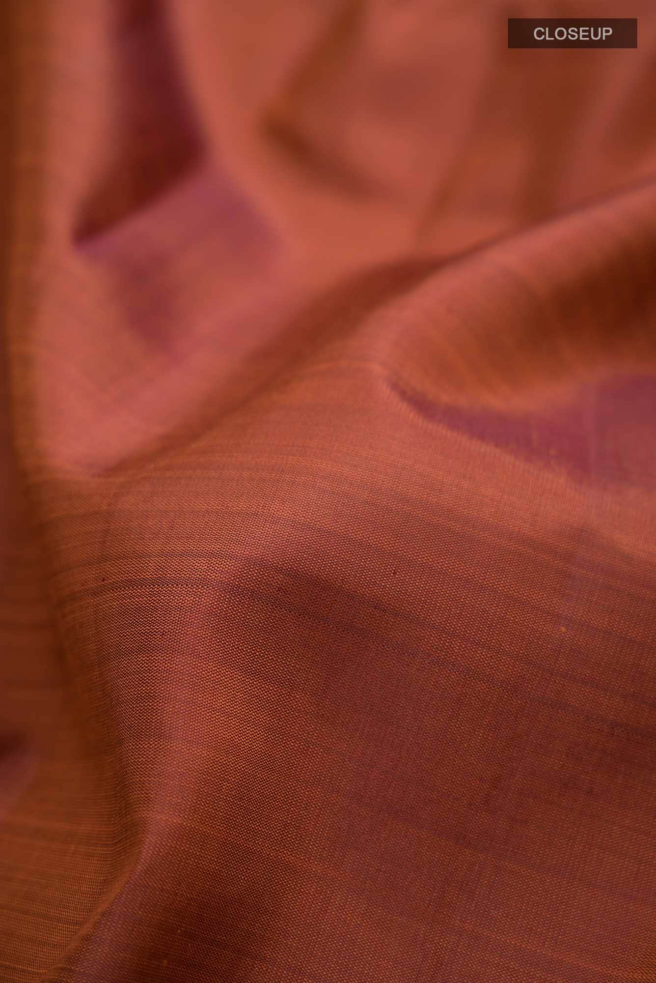 Maroon Kanchipuram Silk Saree - Image 3