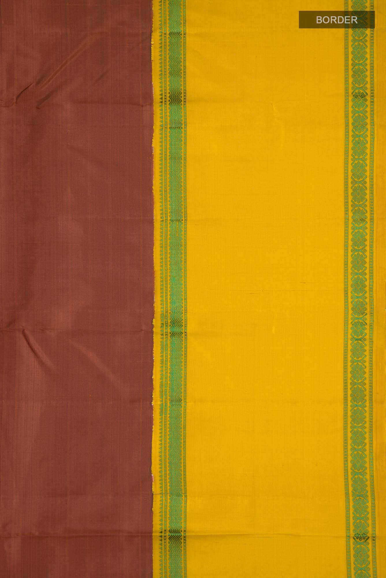 Maroon Kanchipuram Silk Saree - Image 5