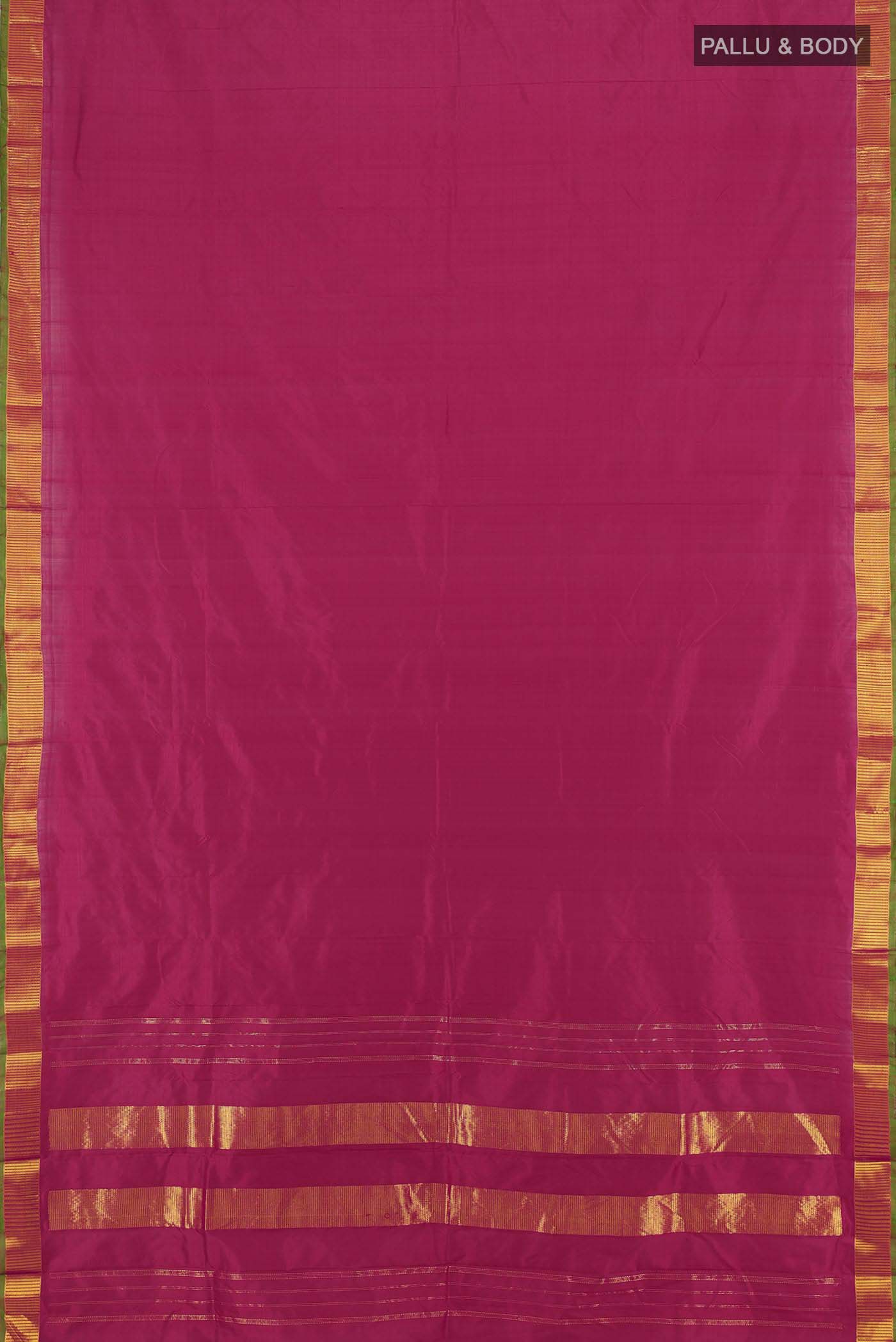 Red Kanjivaram Silk Saree - Image 5