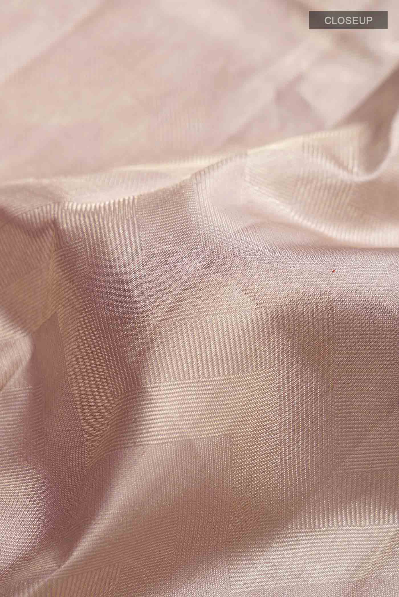 Mauve Kanchipuram Silk Saree - Image 2