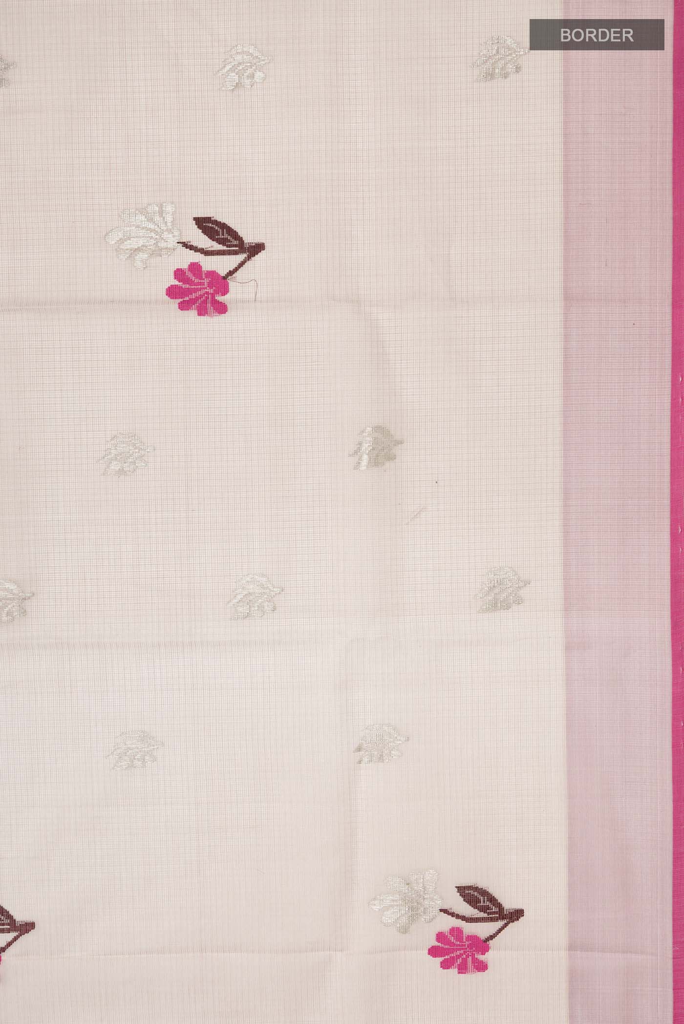 Mauve Kota Silk Saree - Image 3