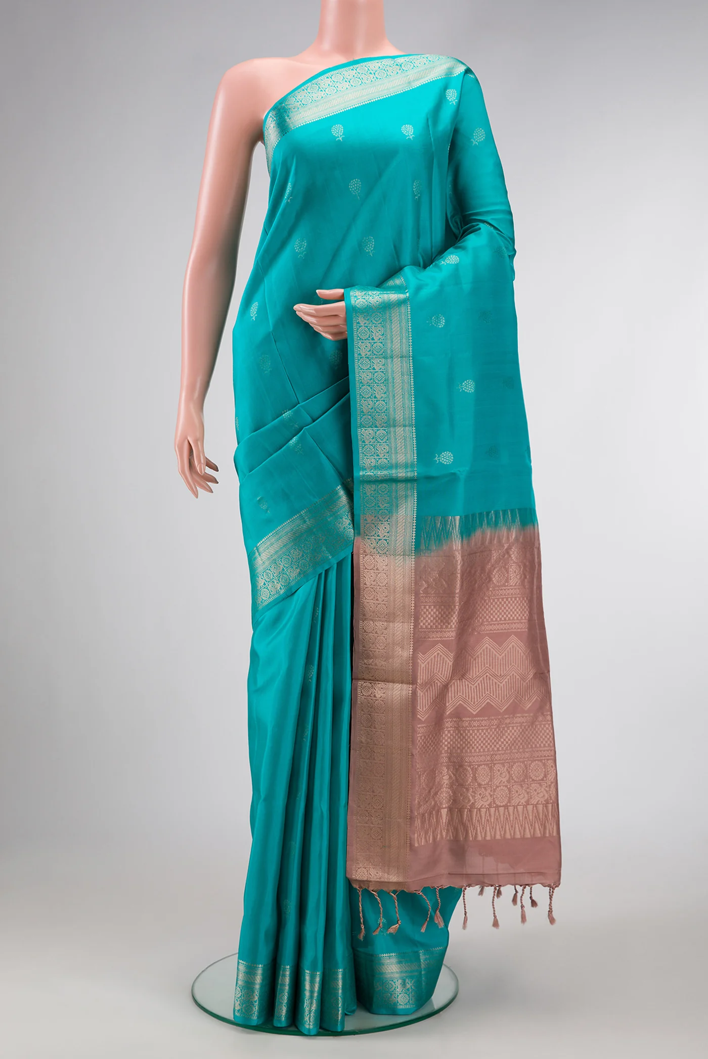 Maya Blue Soft Silk Saree