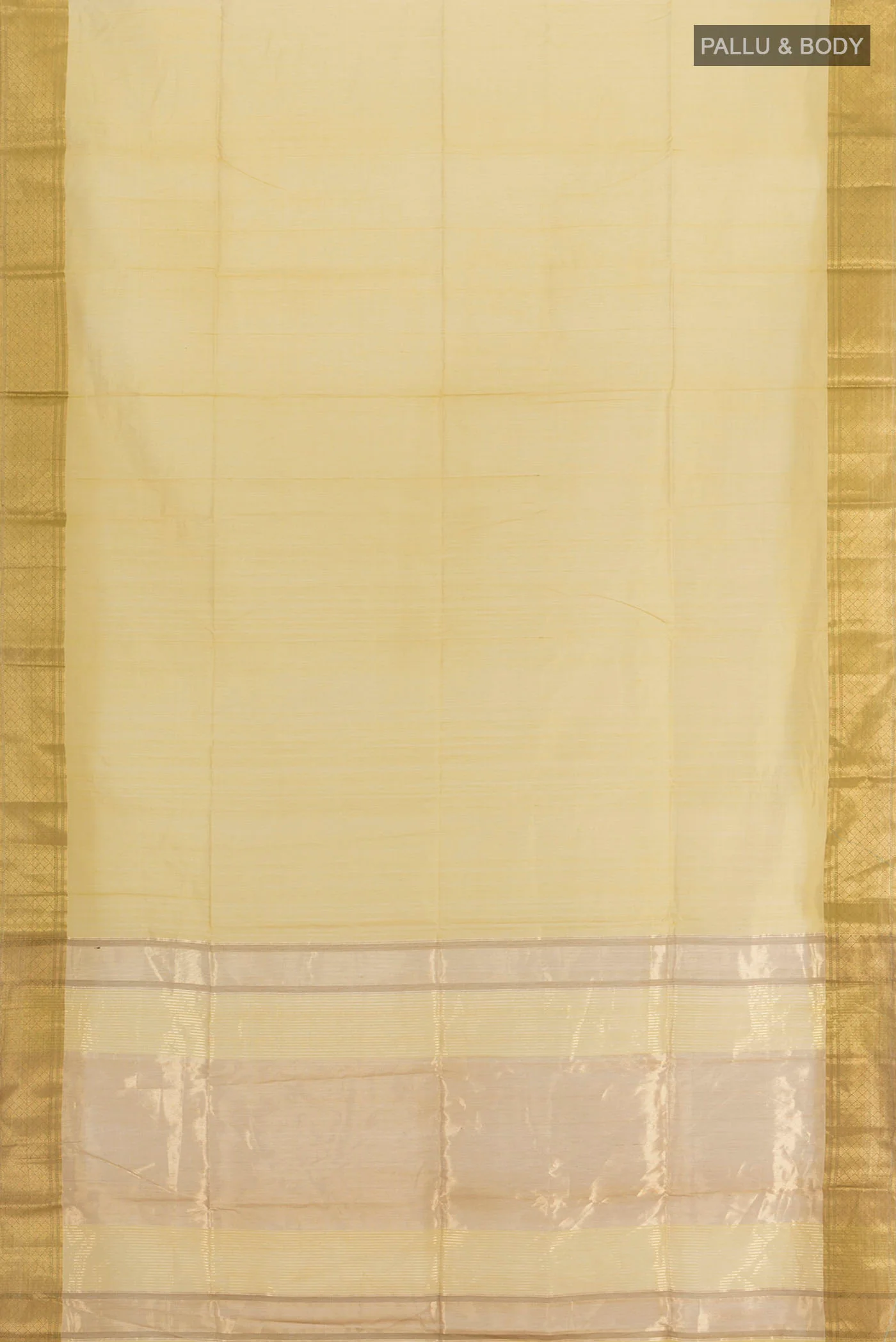 Mehandi Green Maheshwari Silk Cotton Saree - Image 5
