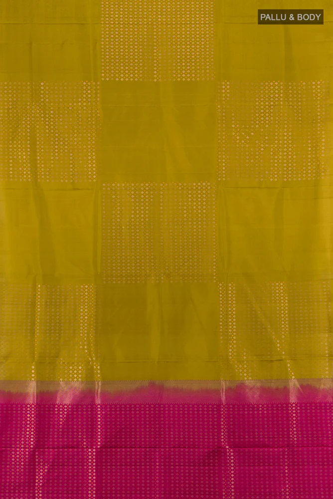 Mehandi Green Soft Silk Saree - Image 5