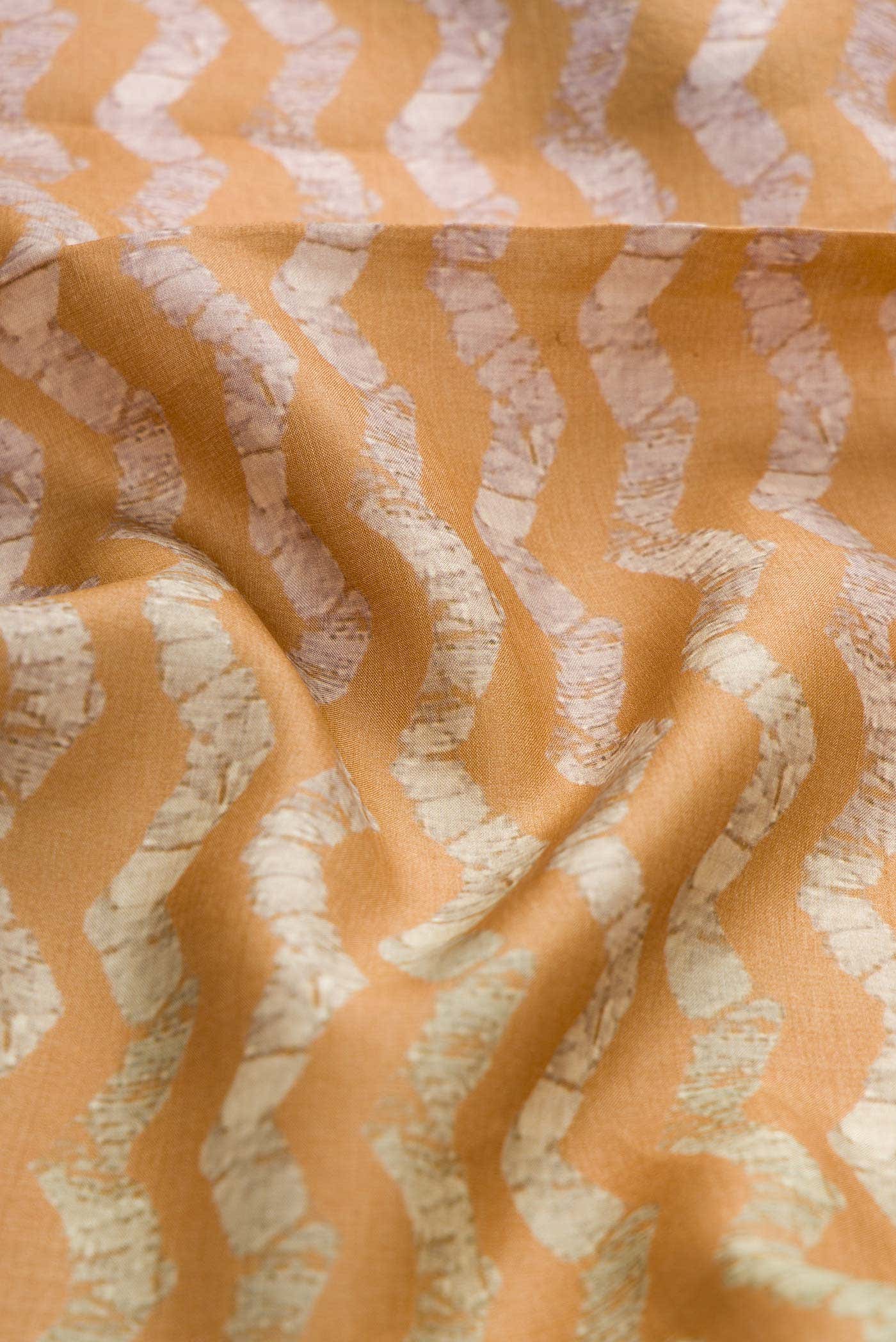 Mehandi Green Tussar Silk Saree - Image 2