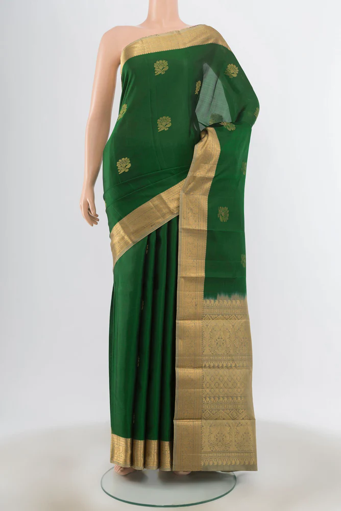 Green Kanjivaram Silk Saree