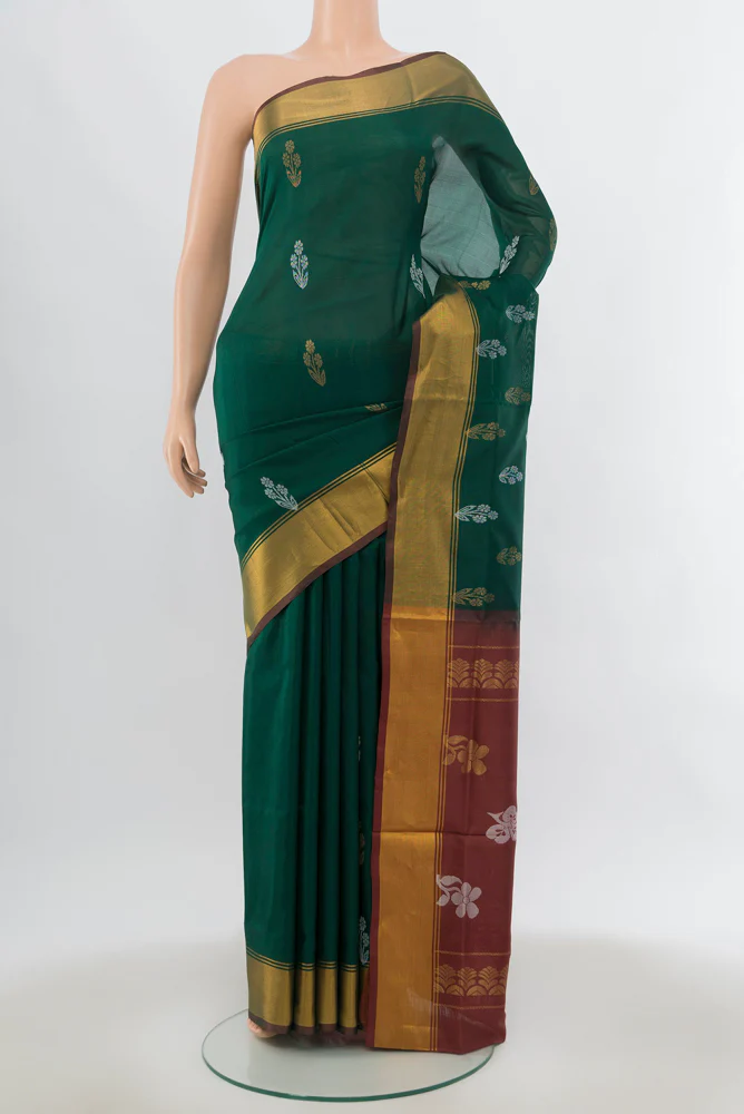 Green Uppada Silk Saree