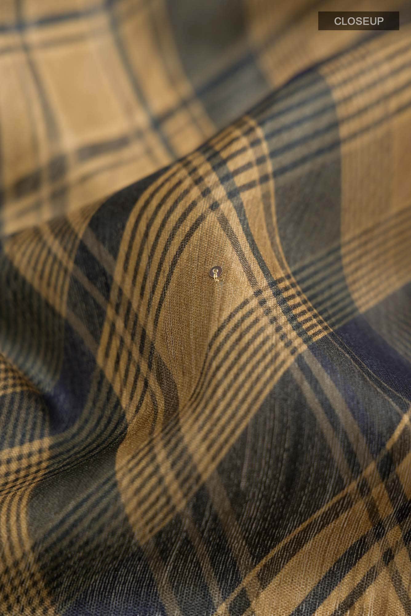 Multi Bhagalpuri Tussar Silk Saree - Image 2