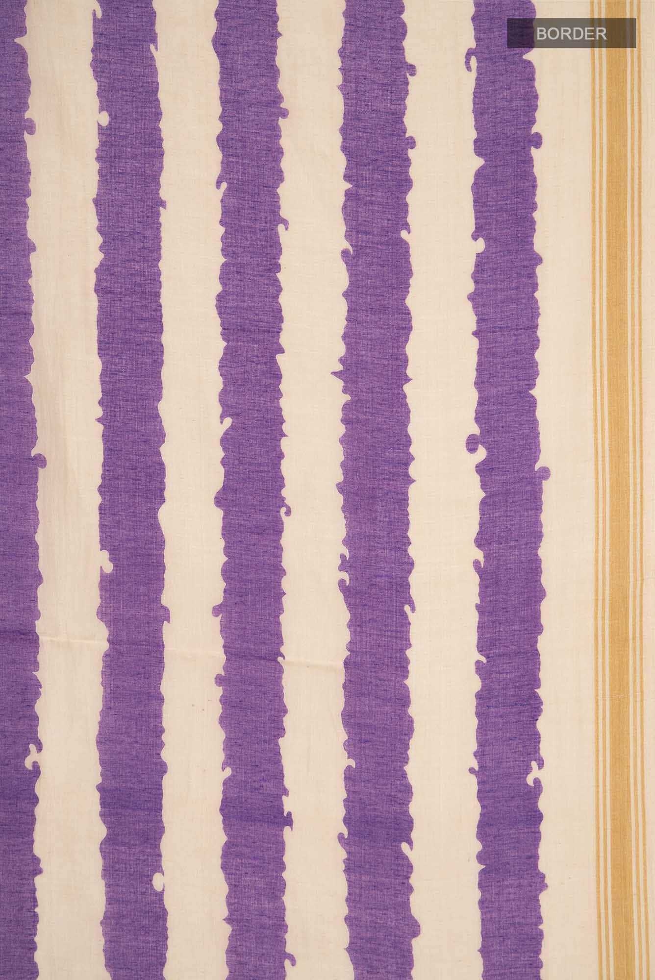 Multi Bhagalpuri Tussar Silk Saree - Image 4