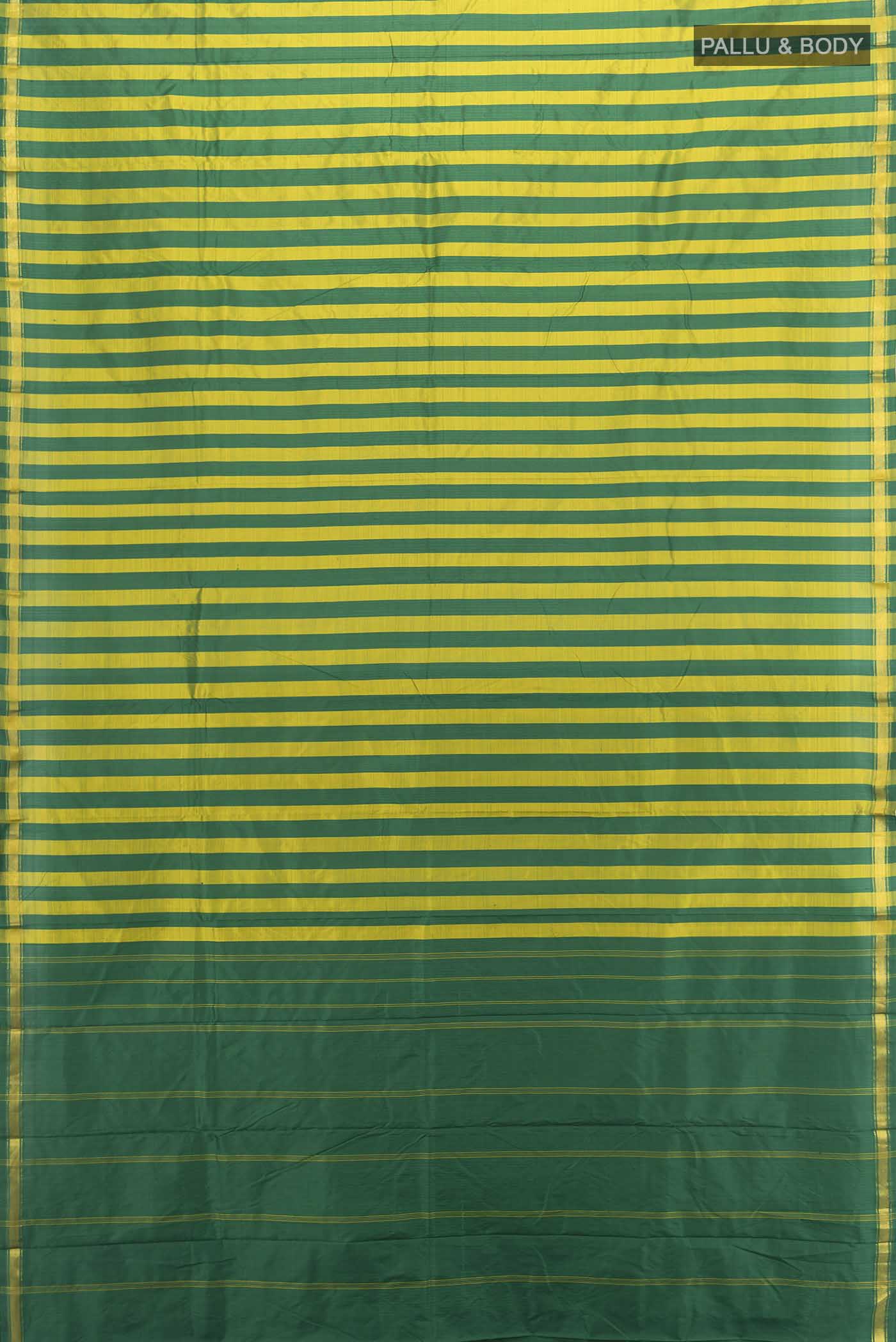 Multi Color Kanchipuram Silk Saree - Image 5