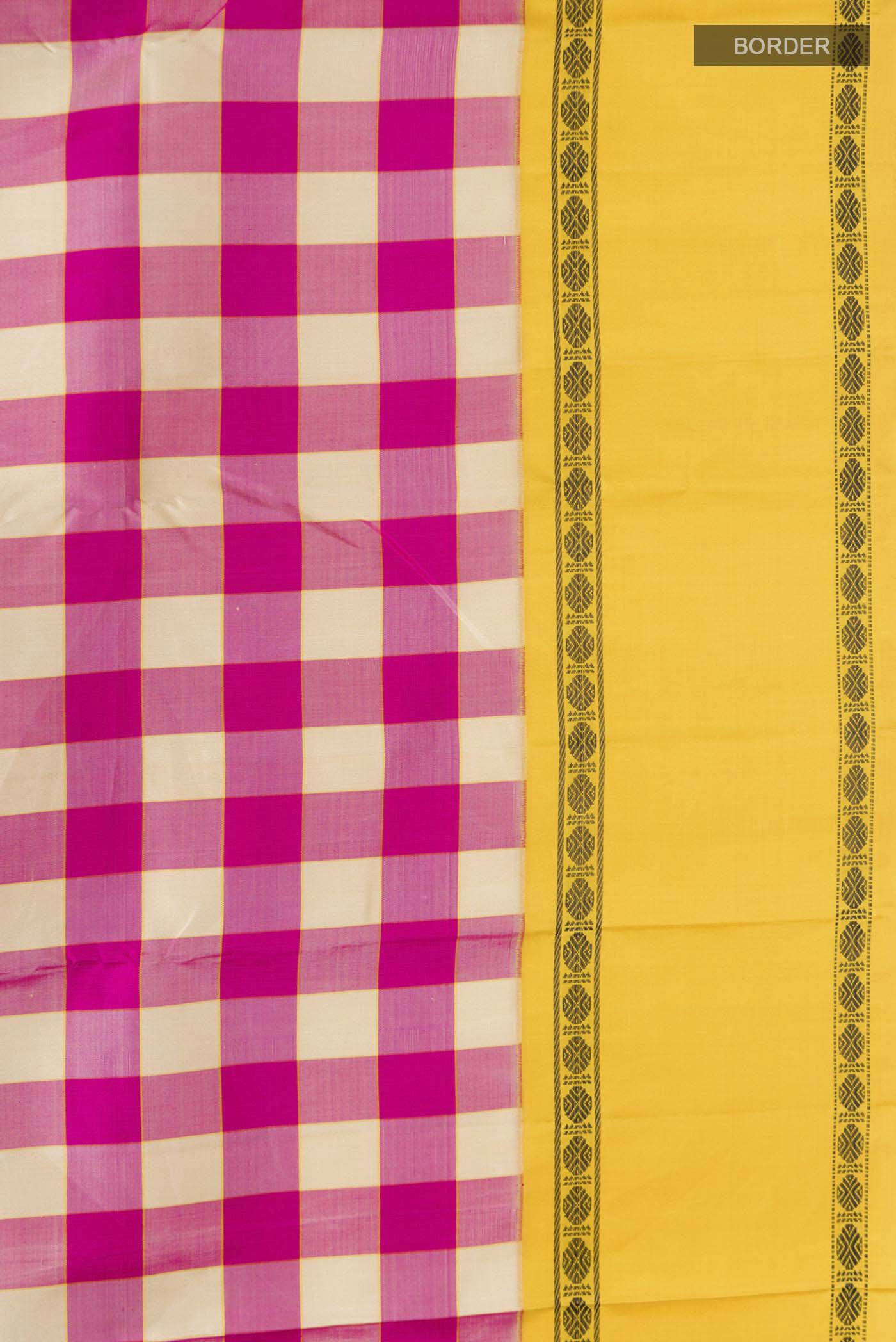 Multi Color Kanjivaram Silk Saree - Image 3