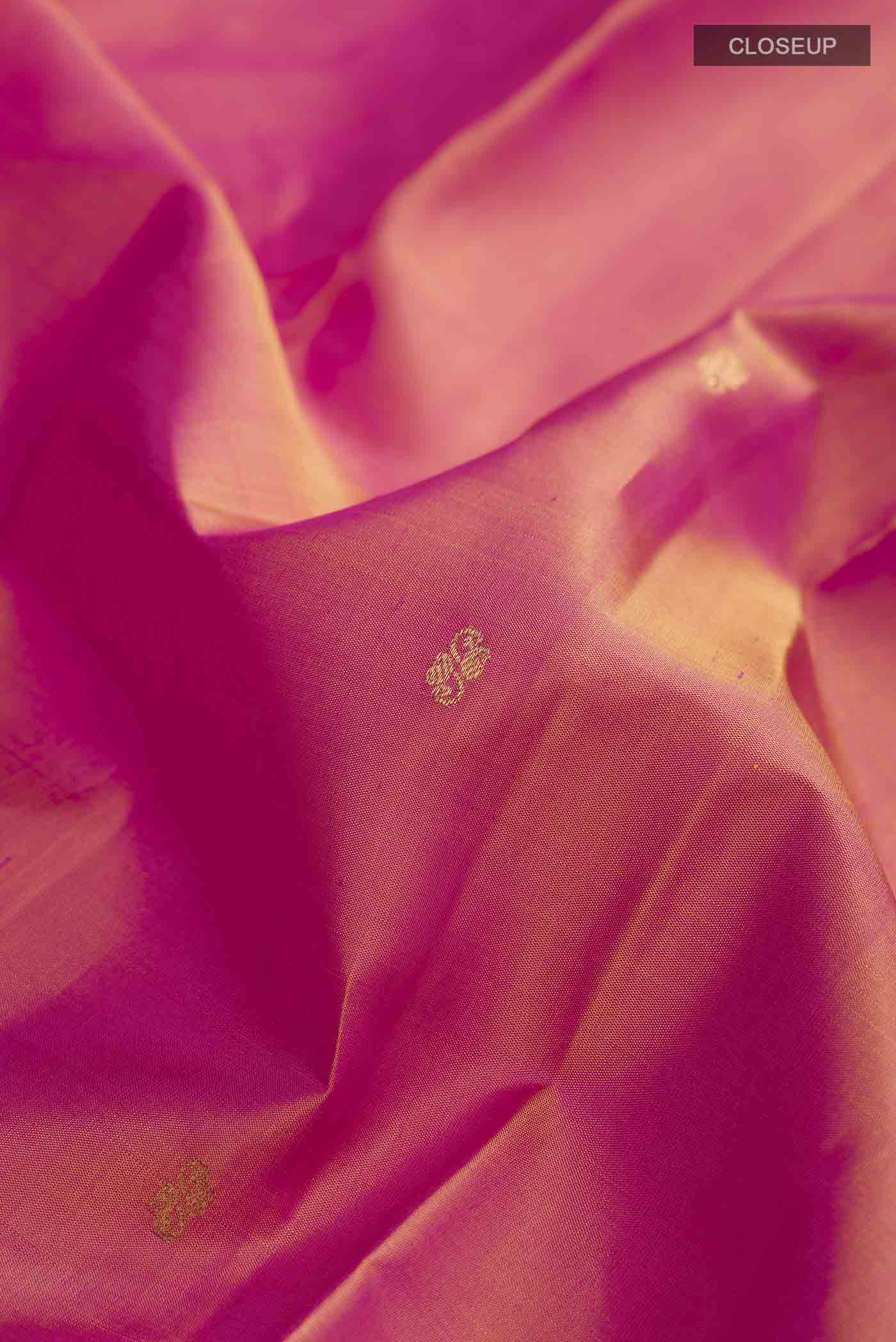 Multi Color Kanjivaram Silk Saree - Image 2