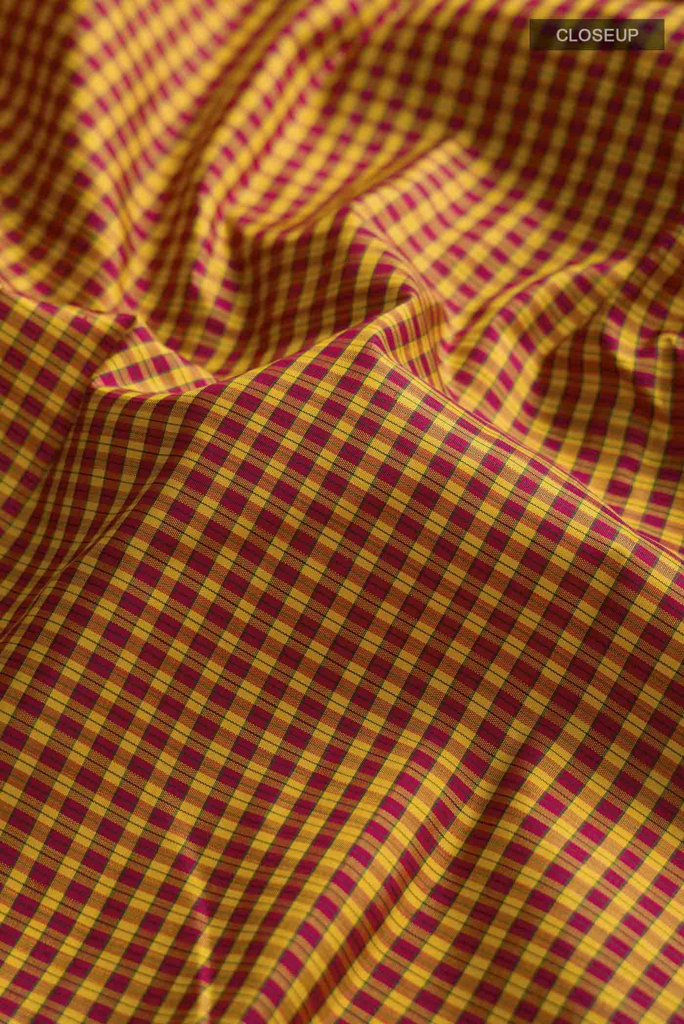 Multi Color Kanchipuram Silk Saree - Image 2