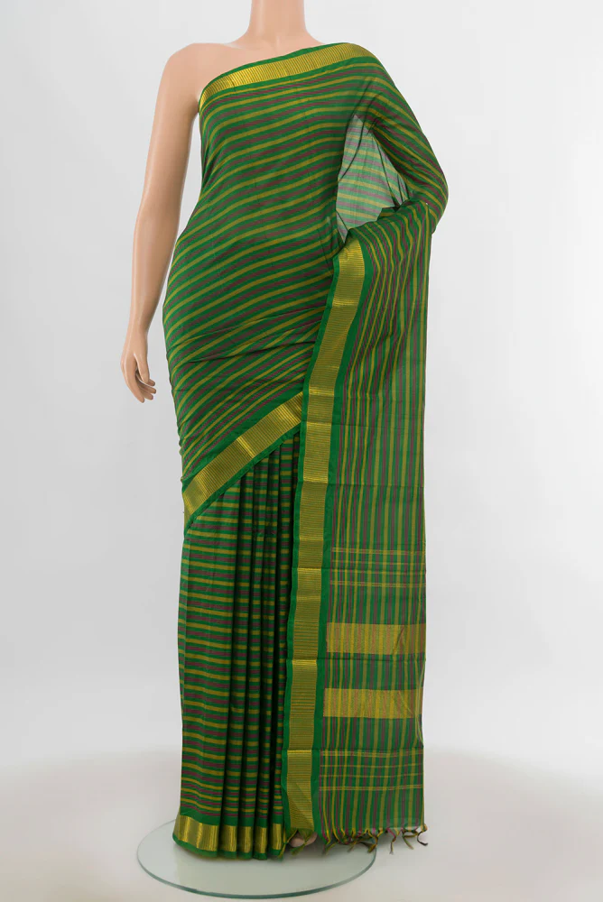 Green Kanjivaram Silk Saree