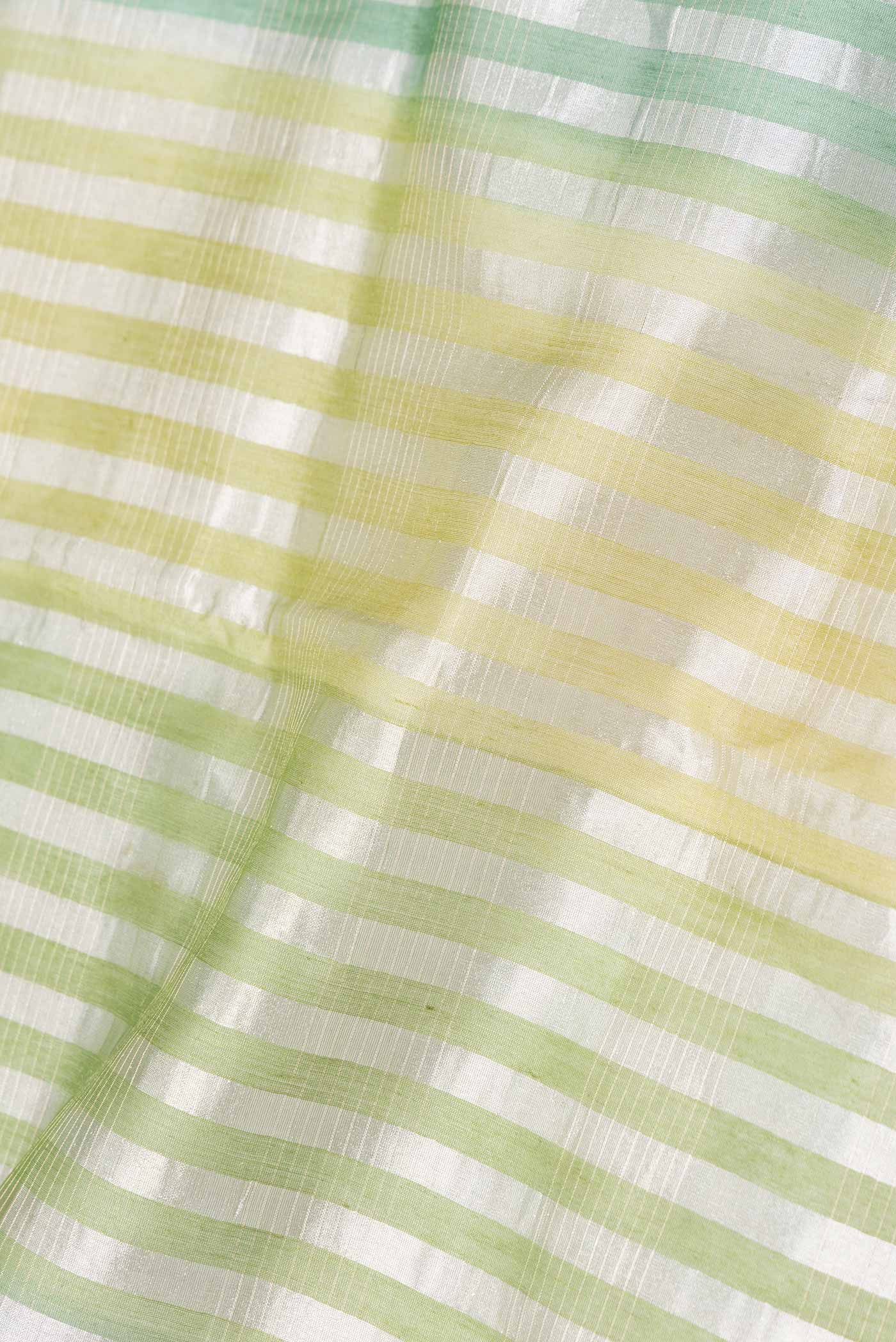 Multi Color Organza Silk Saree - Image 2