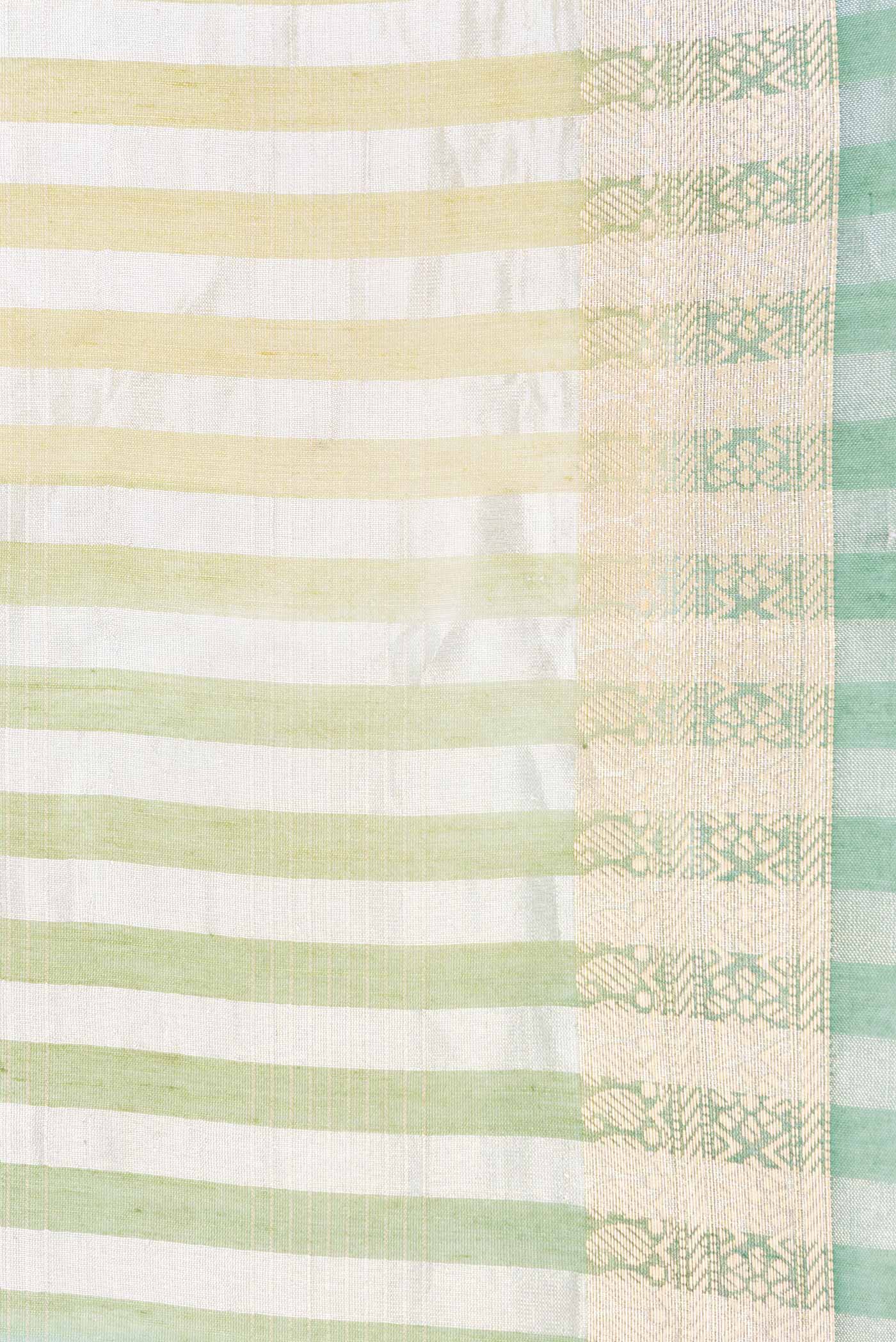 Multi Color Organza Silk Saree - Image 3