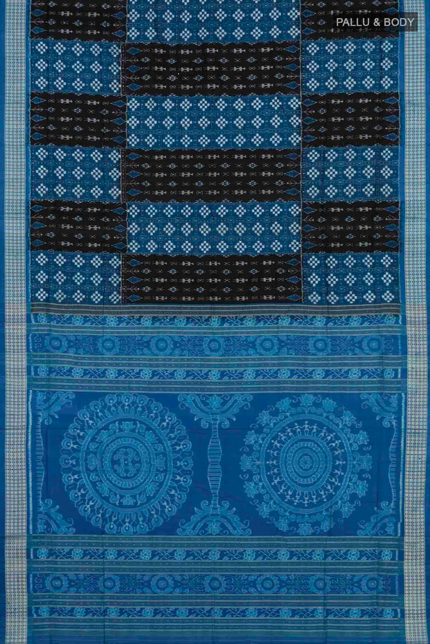 Multi Color Orissa Silk Saree - Image 5