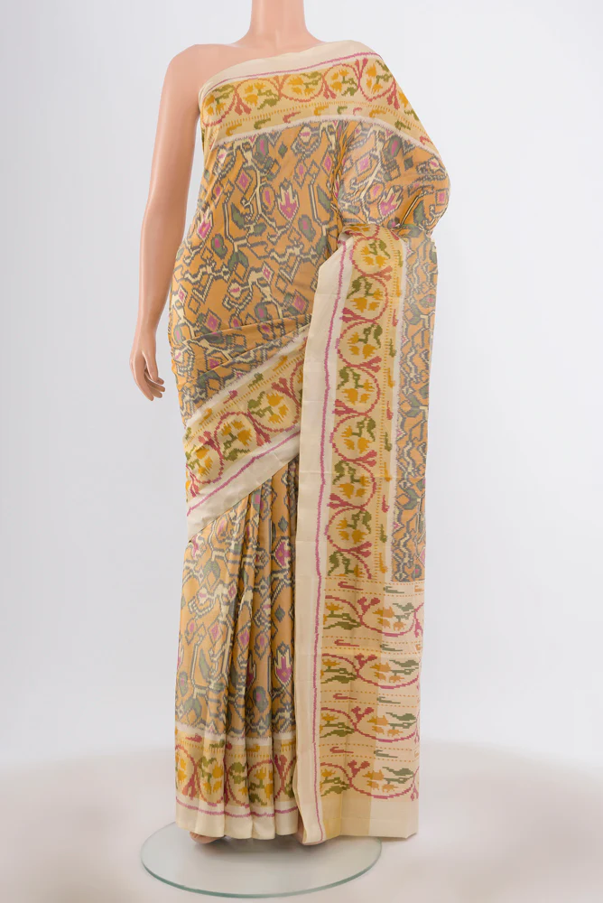 Multi Color Rajkot Patola Silk Saree