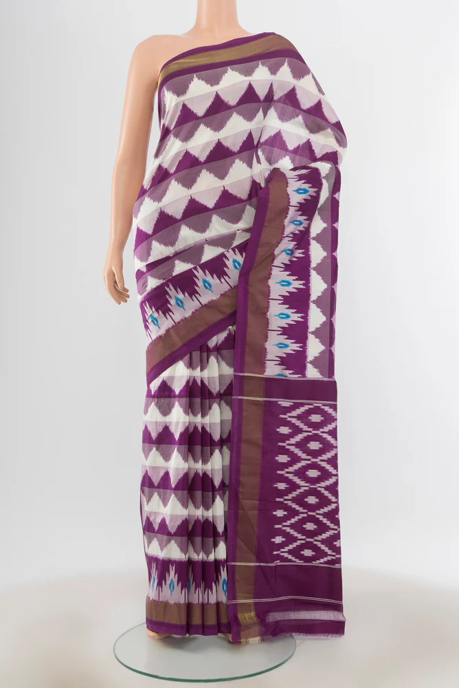 Multi Color Pochampally Silk Saree