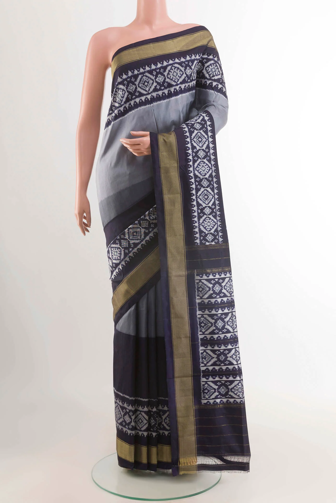 Multi Color Pochampally Silk Saree