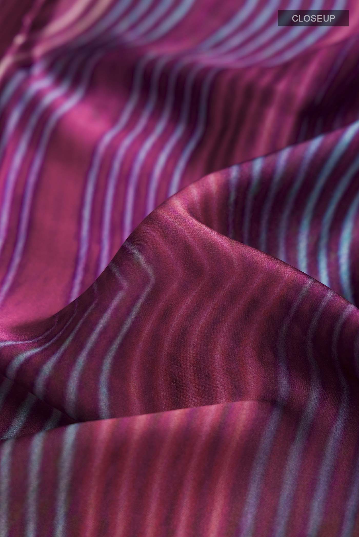 Multi Color Satin Silk Saree - Image 2